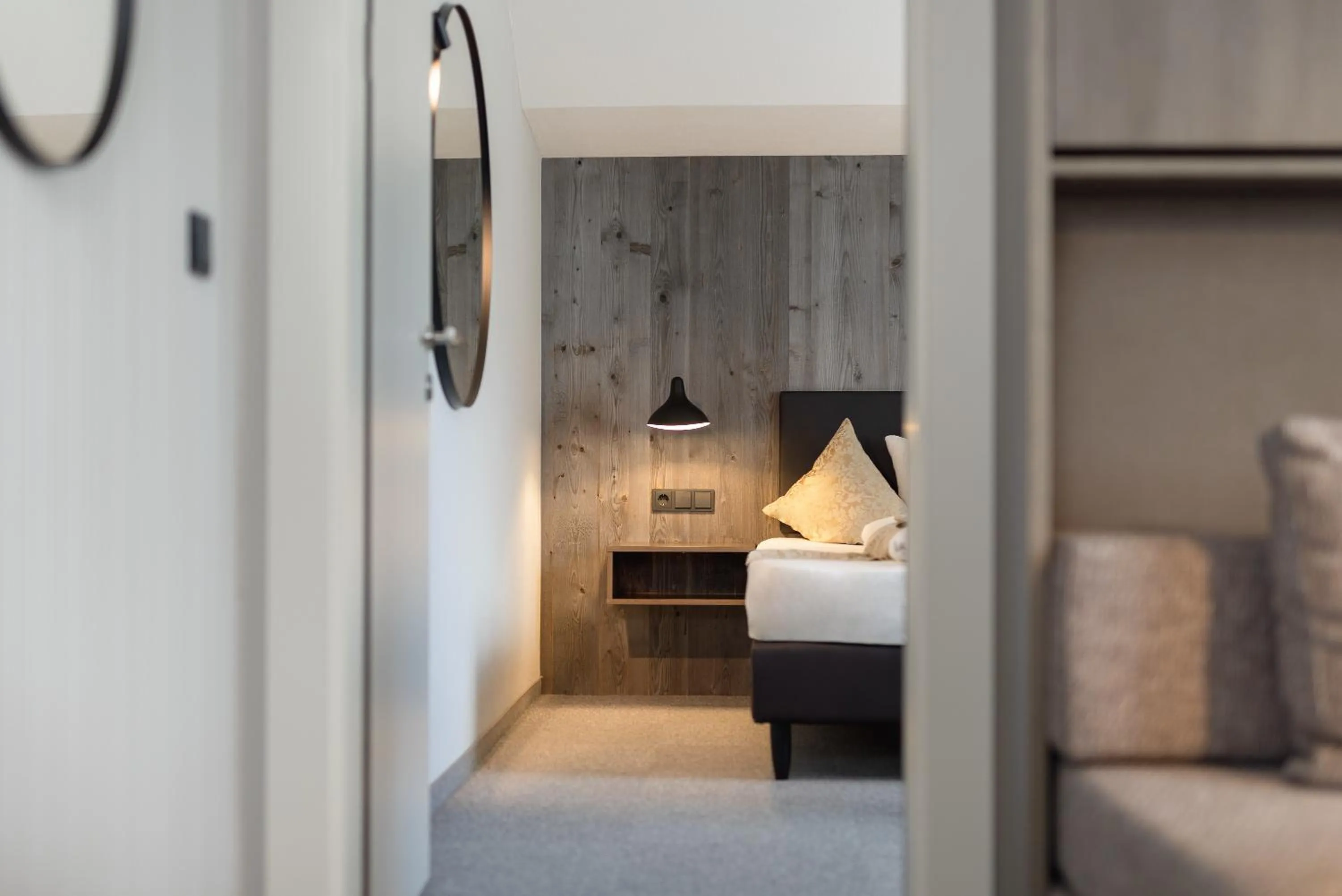 Living room, Bed in Haus Verwall