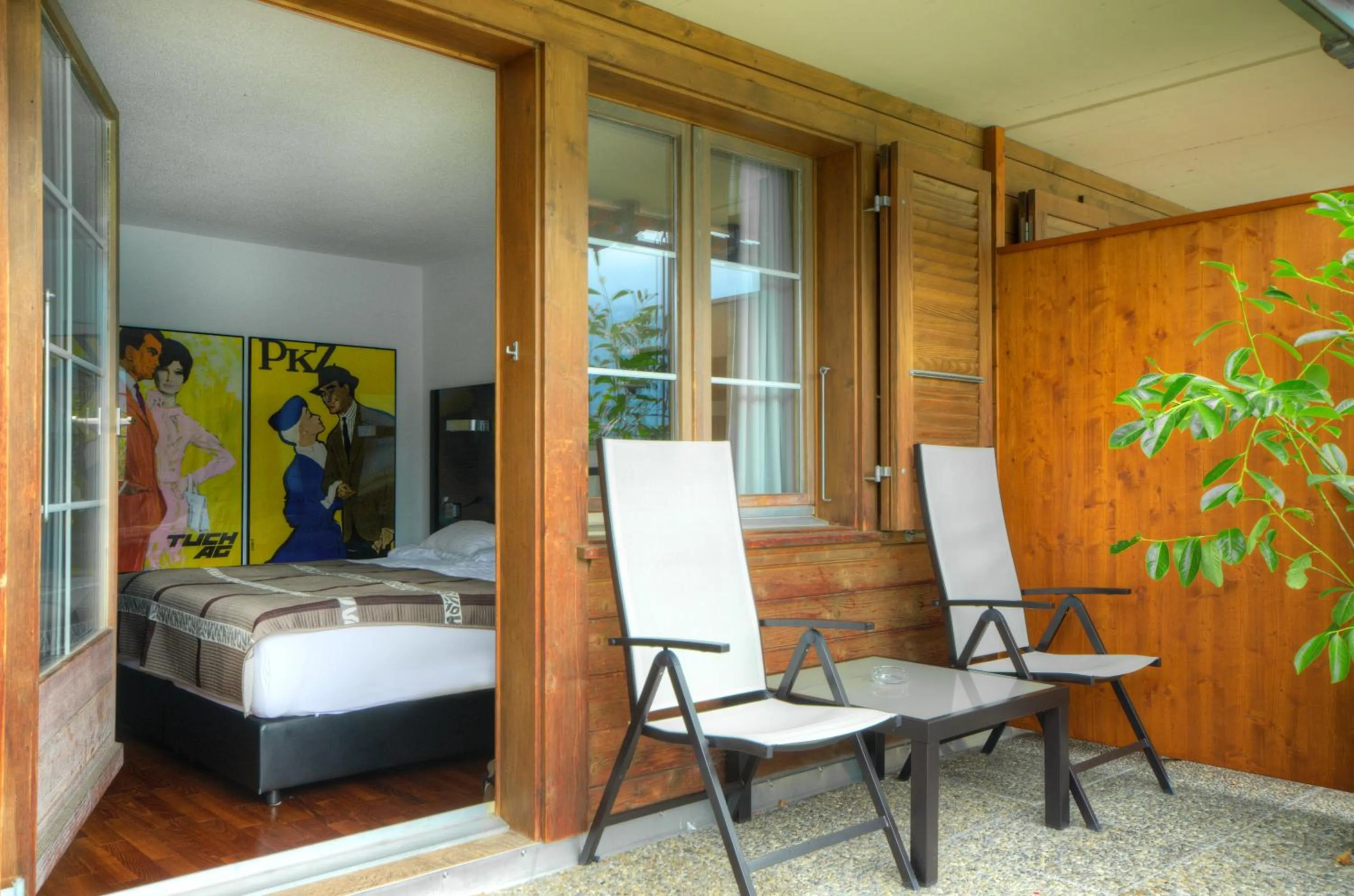 Balcony/Terrace in Hotel Brienzersee