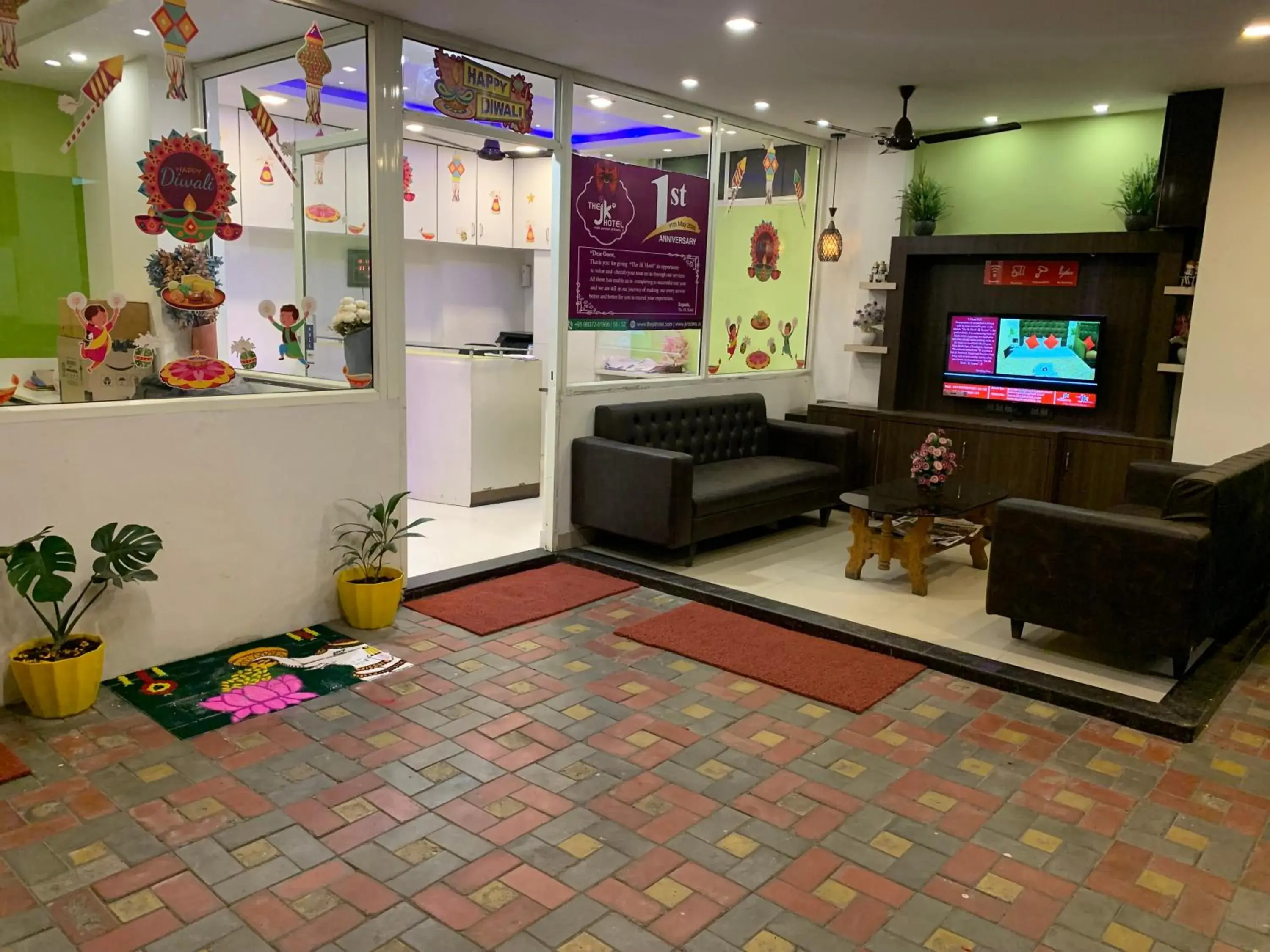 Lobby or reception in The JK Hotel Nr Railway Station Lobby or reception in The JK Hotel Nr Railway Station