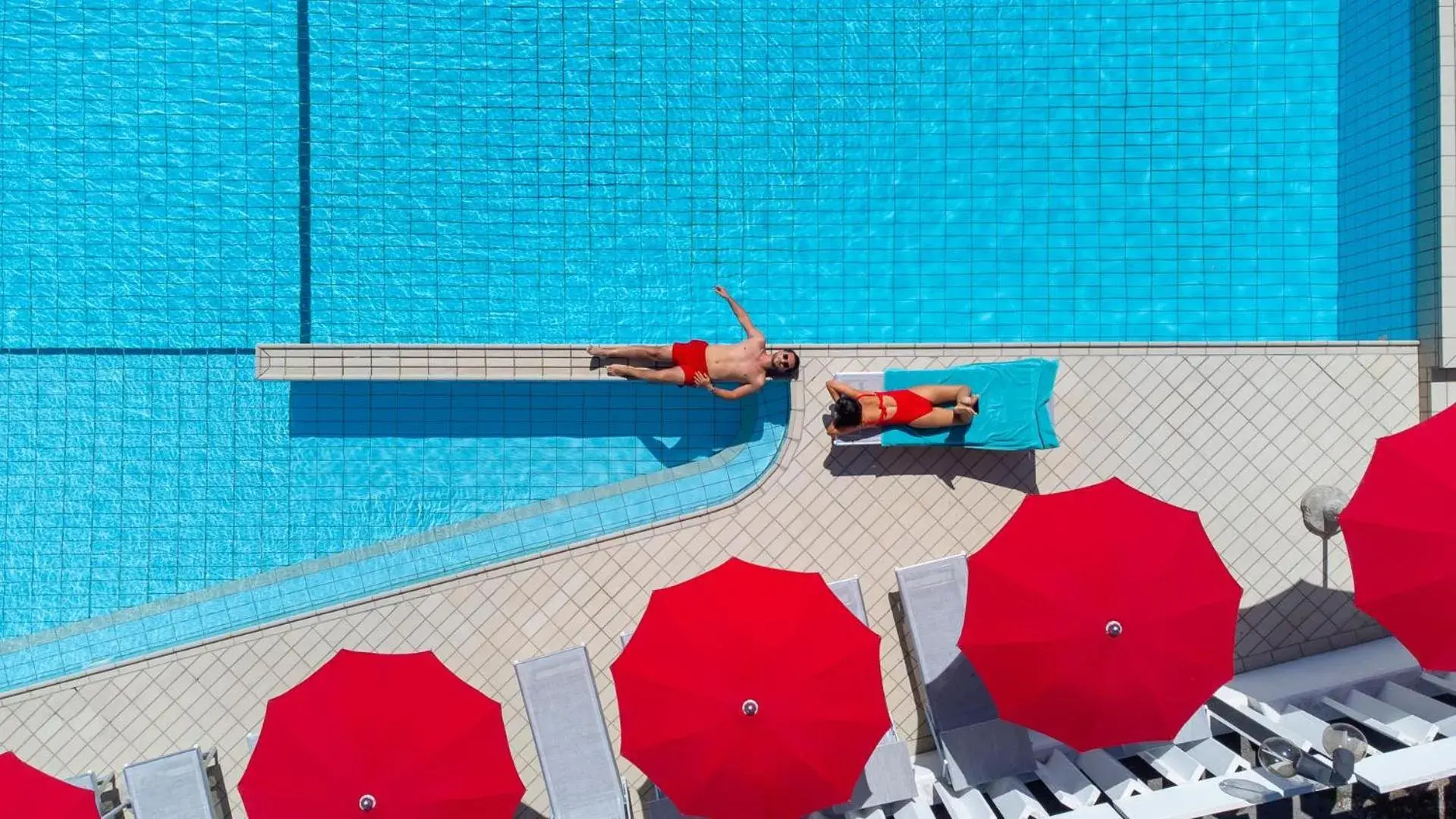 Pool view, Swimming Pool in Hotel Ines