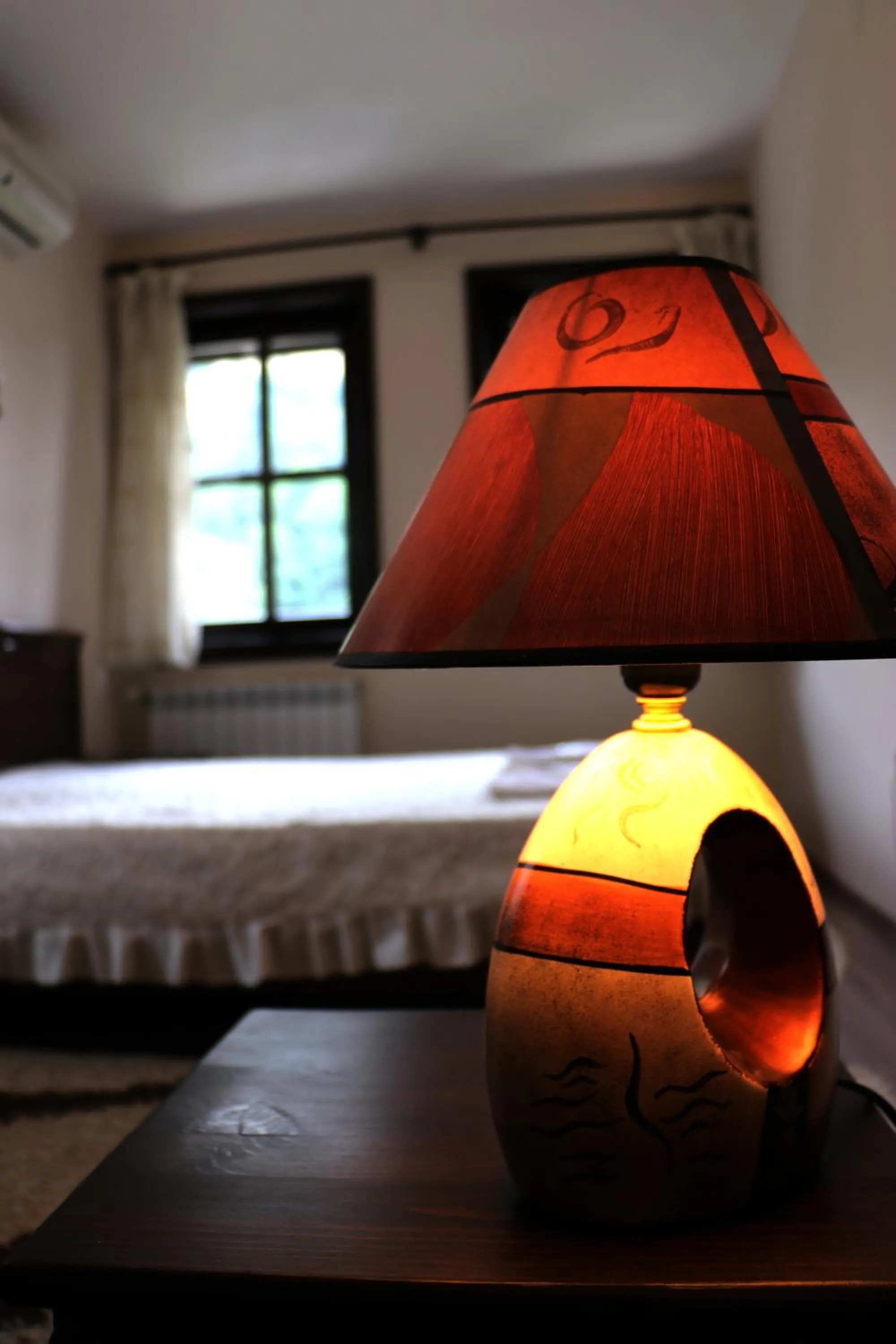 Decorative detail, Bed in Hotel Slavova Krepost