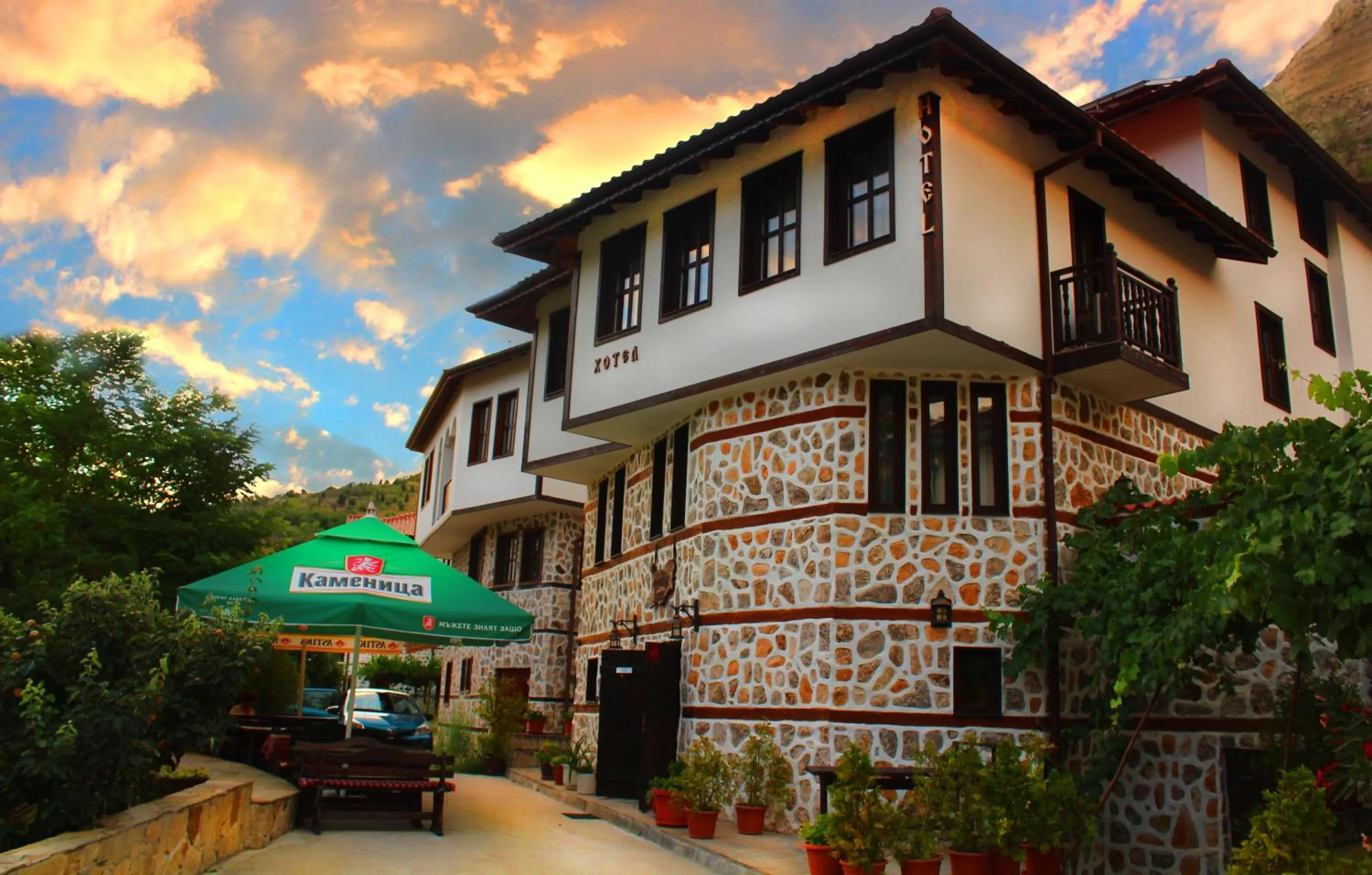 Property building in Hotel Slavova Krepost