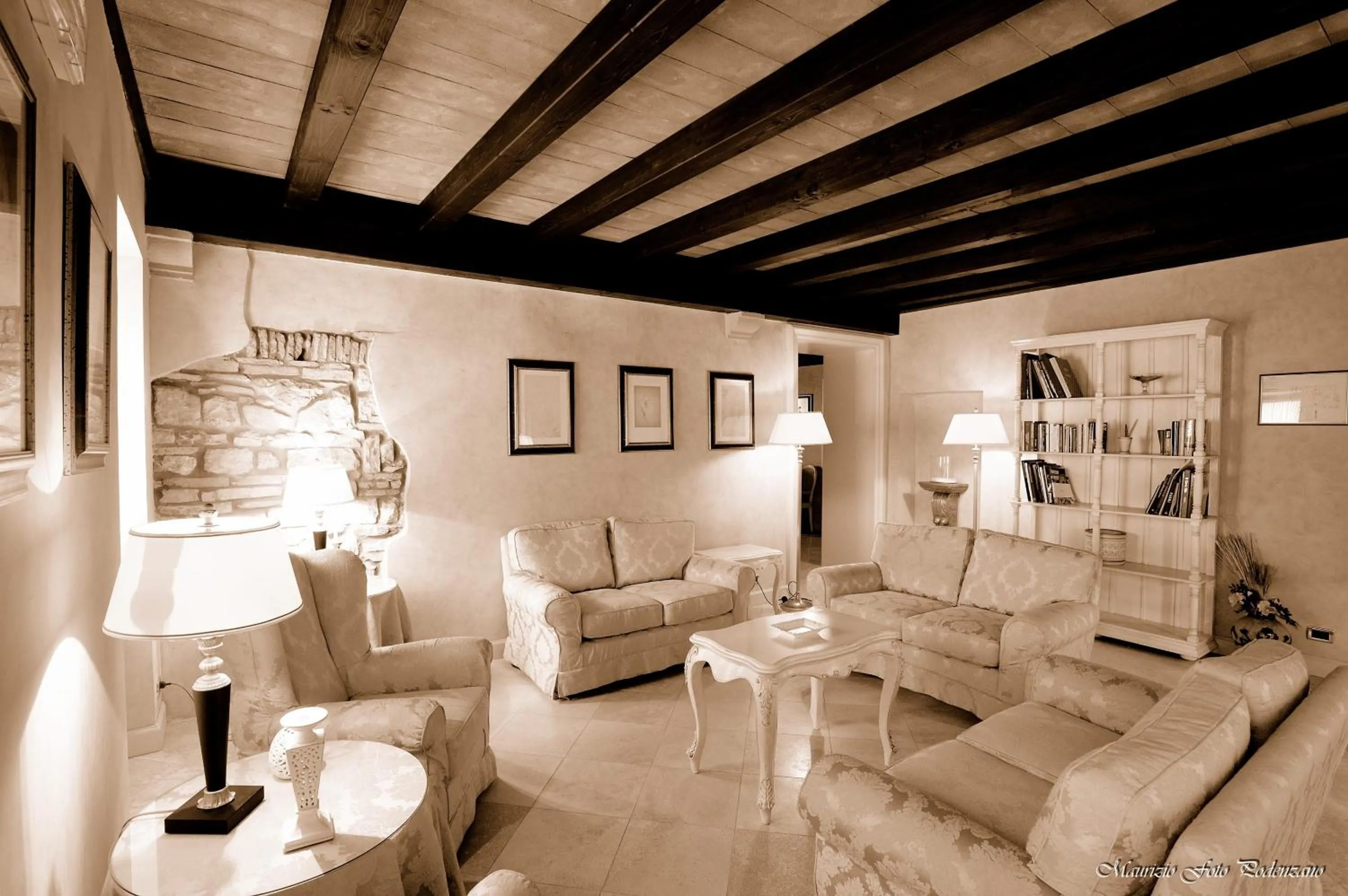 Living room in Relais La Colombara Spa & Wellness