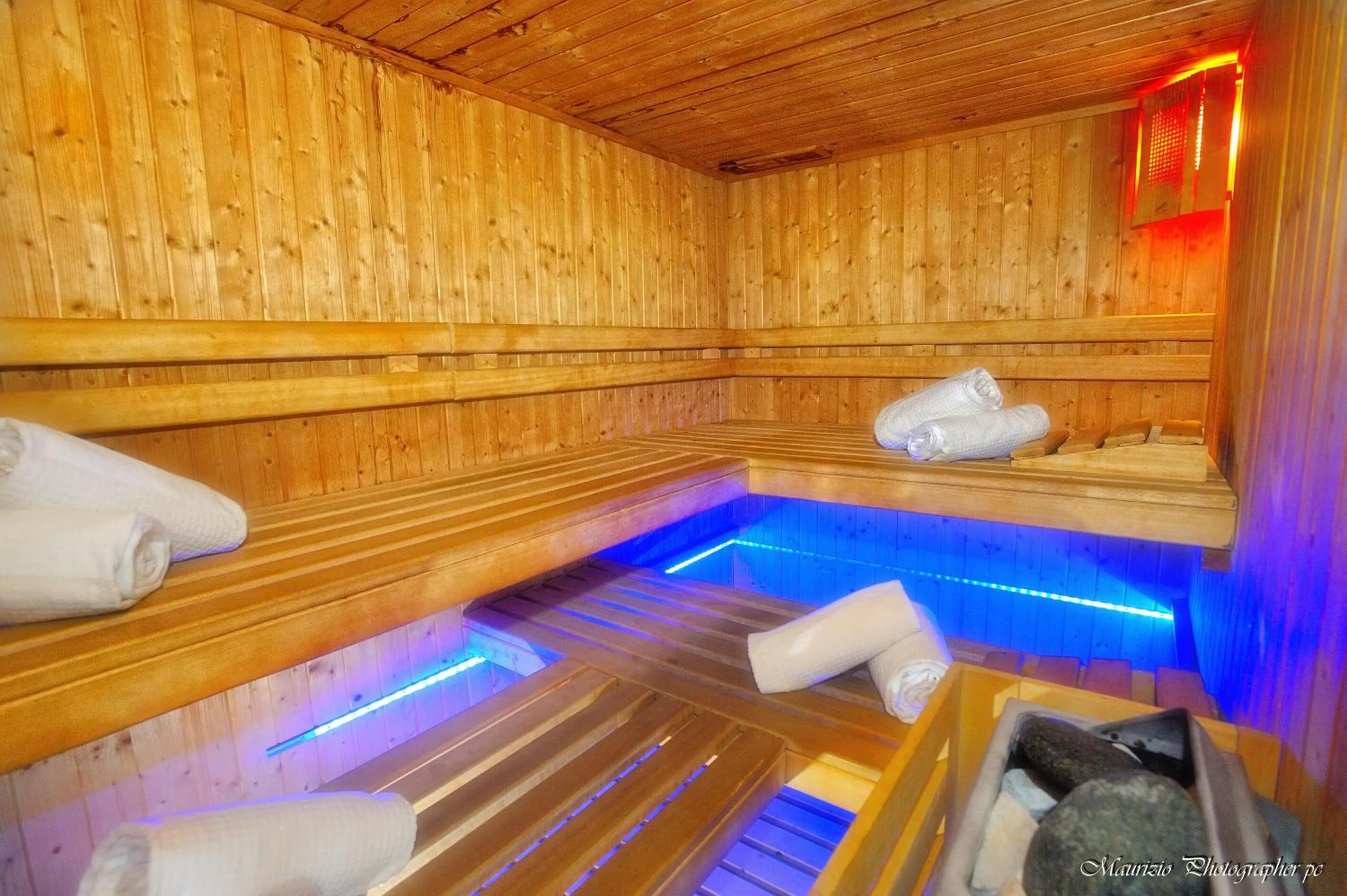 Sauna in Relais La Colombara Spa & Wellness