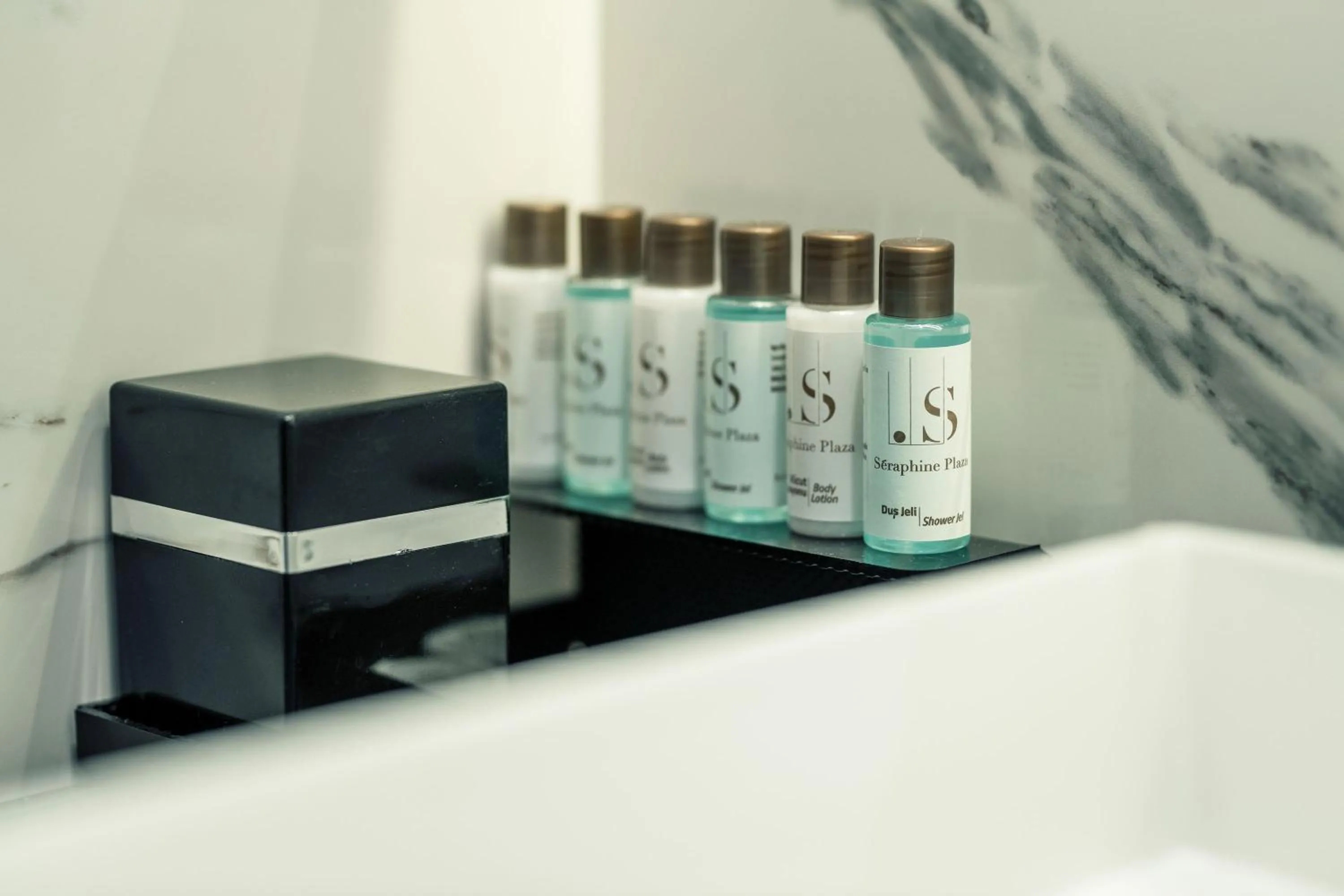 Bathroom in Seraphine Plaza