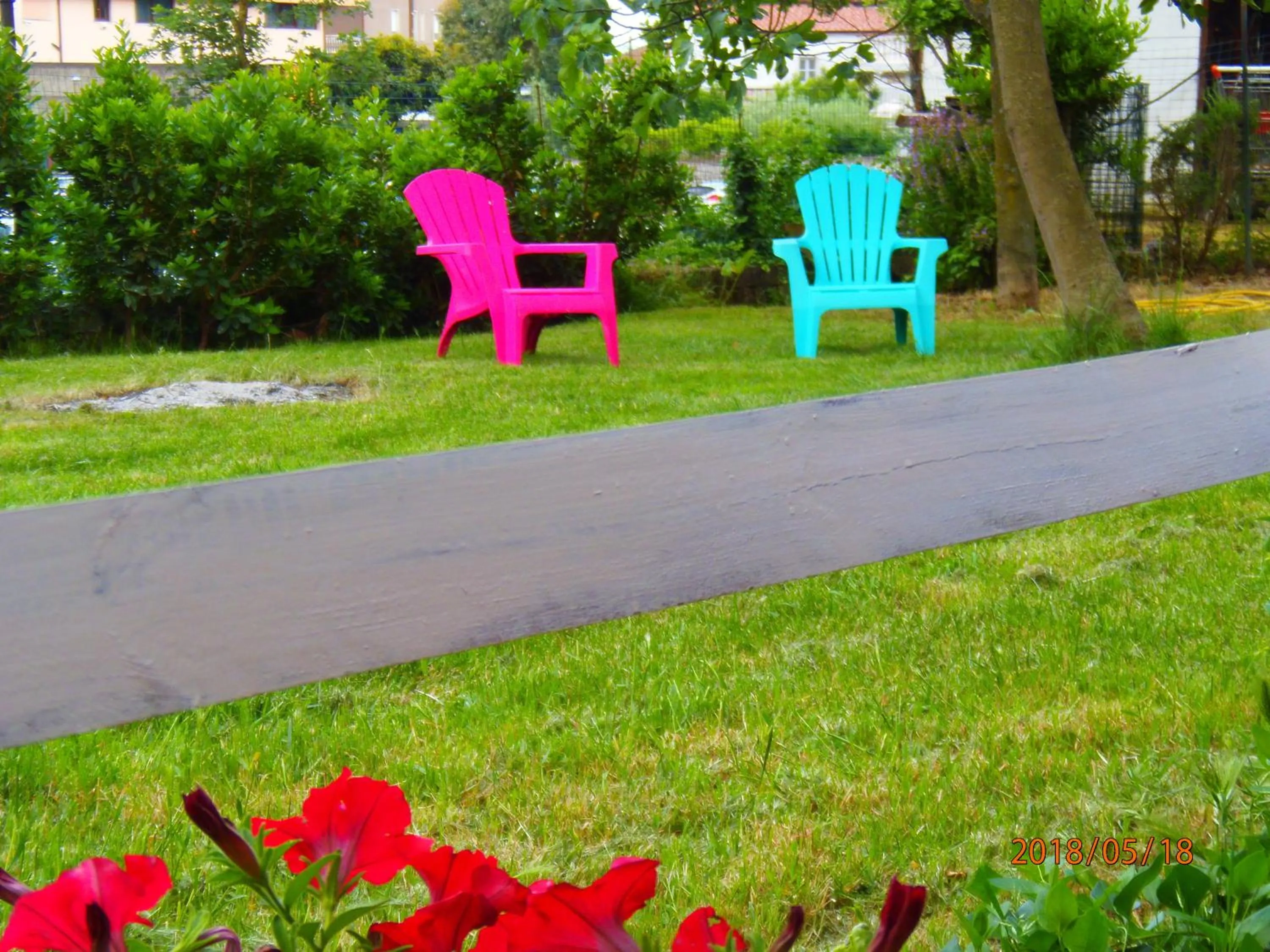 Garden in B&B La Villa