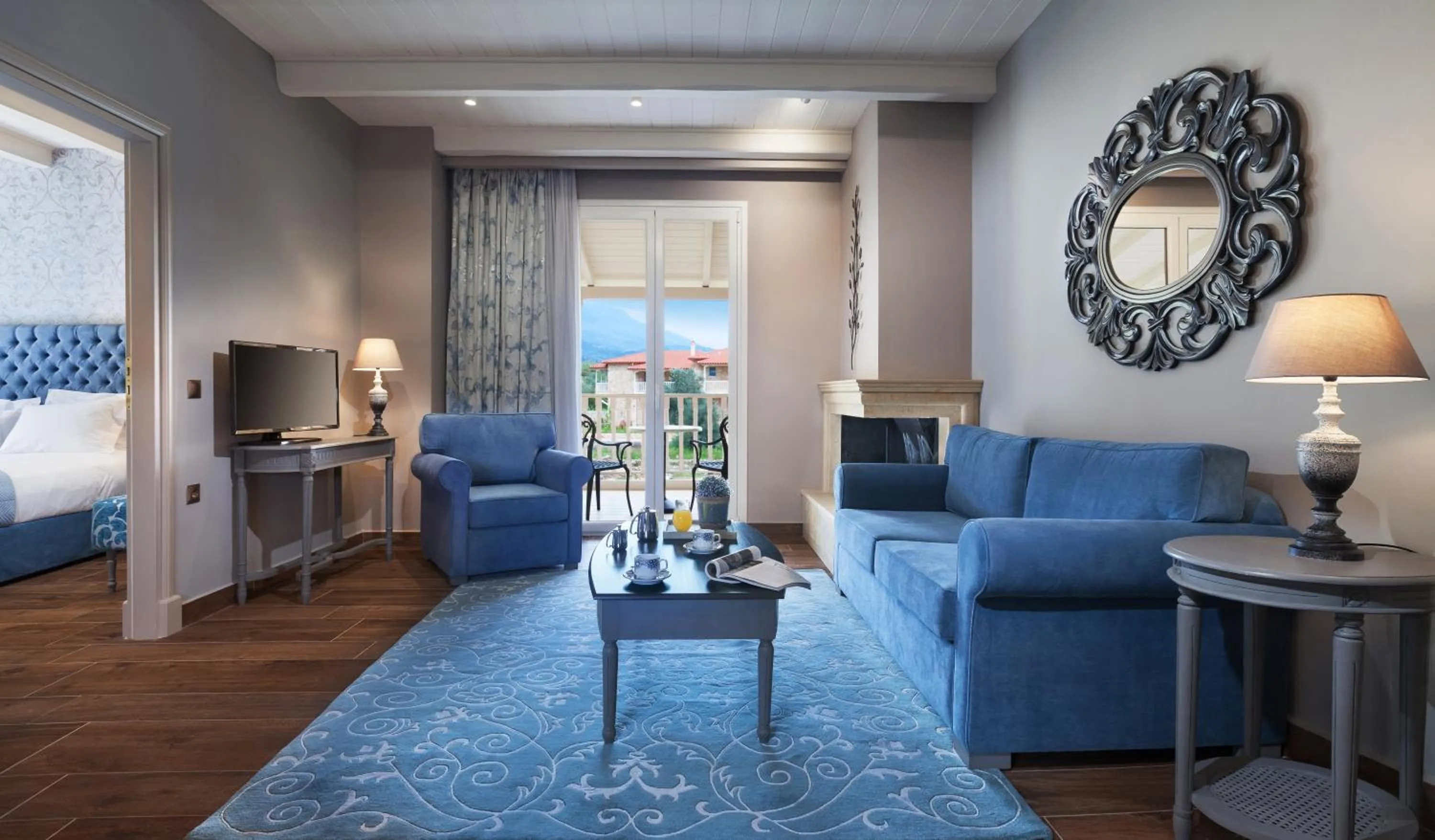 Bed in Kyniska Palace Conference & Spa