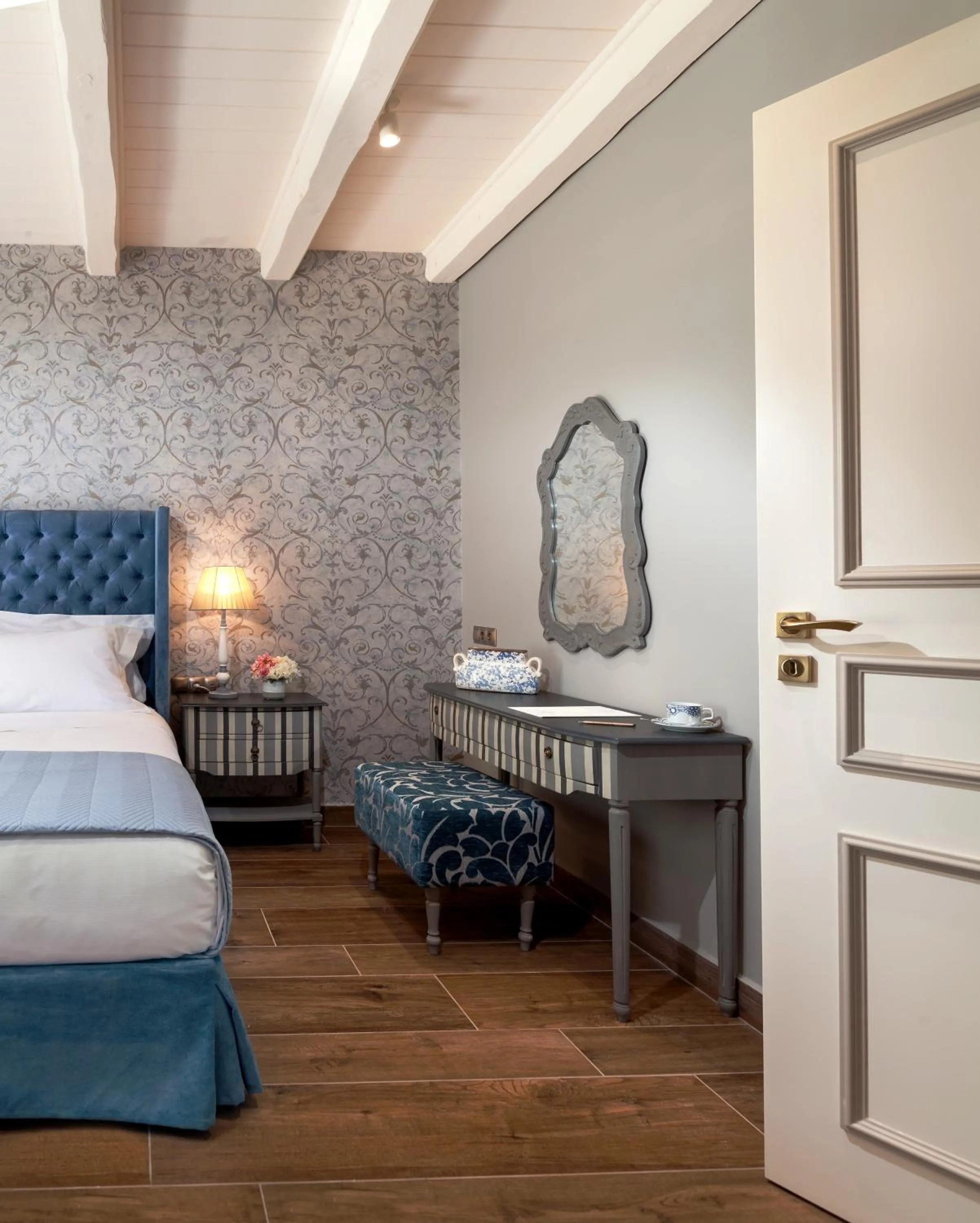 Bed in Kyniska Palace Conference & Spa