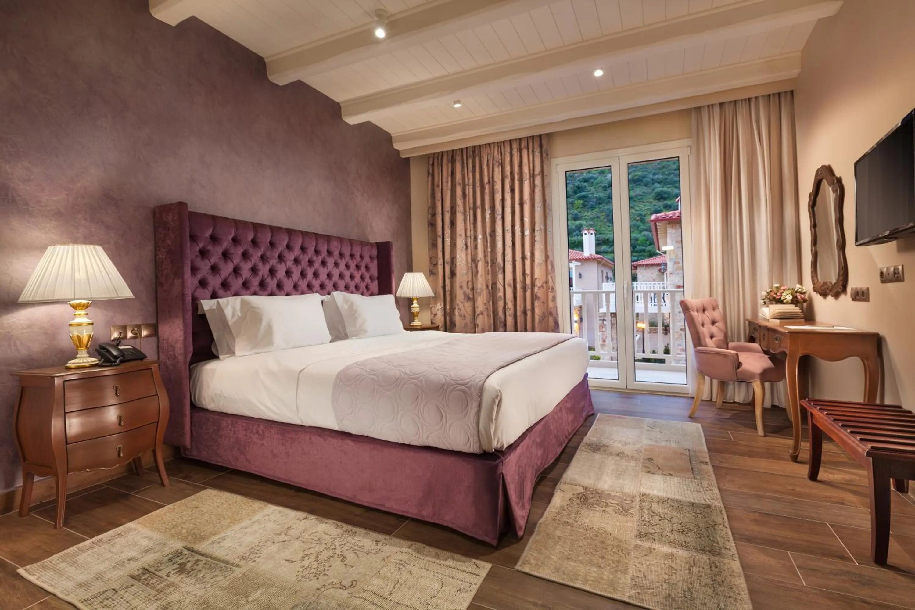 Bed in Kyniska Palace Conference & Spa