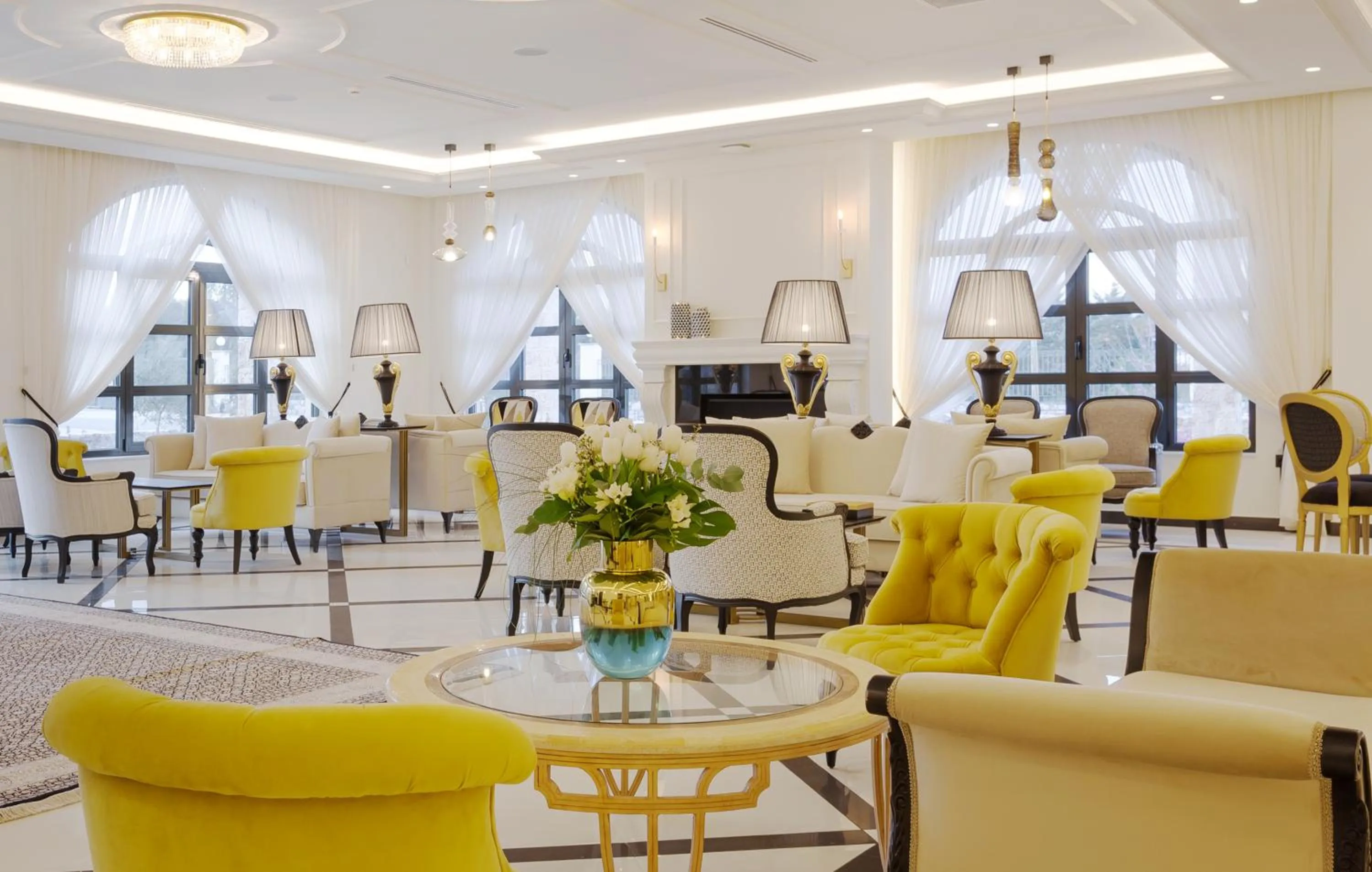 Lobby or reception in Kyniska Palace Conference & Spa