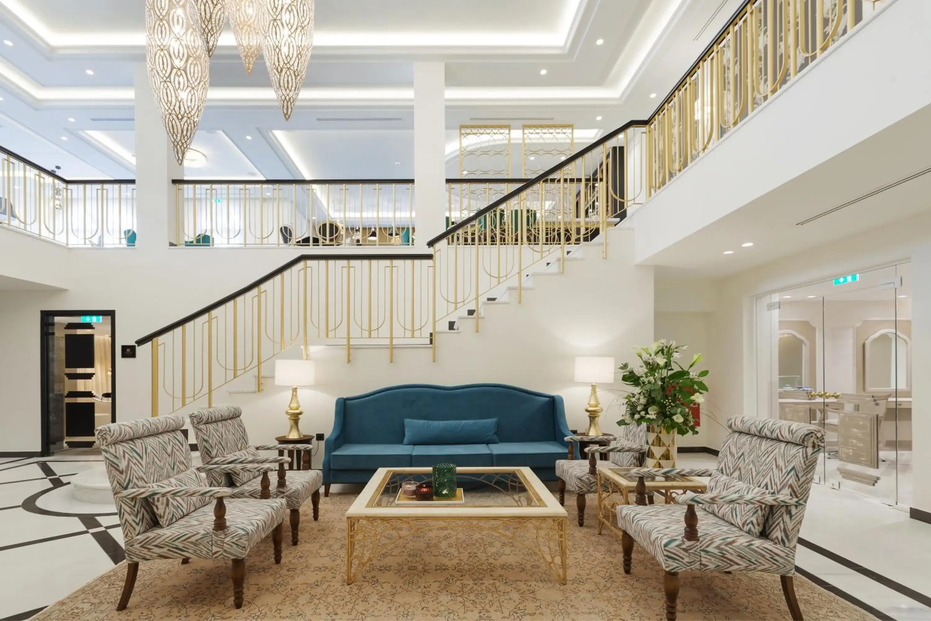 Lobby or reception in Kyniska Palace Conference & Spa Lobby or reception in Kyniska Palace Conference & Spa