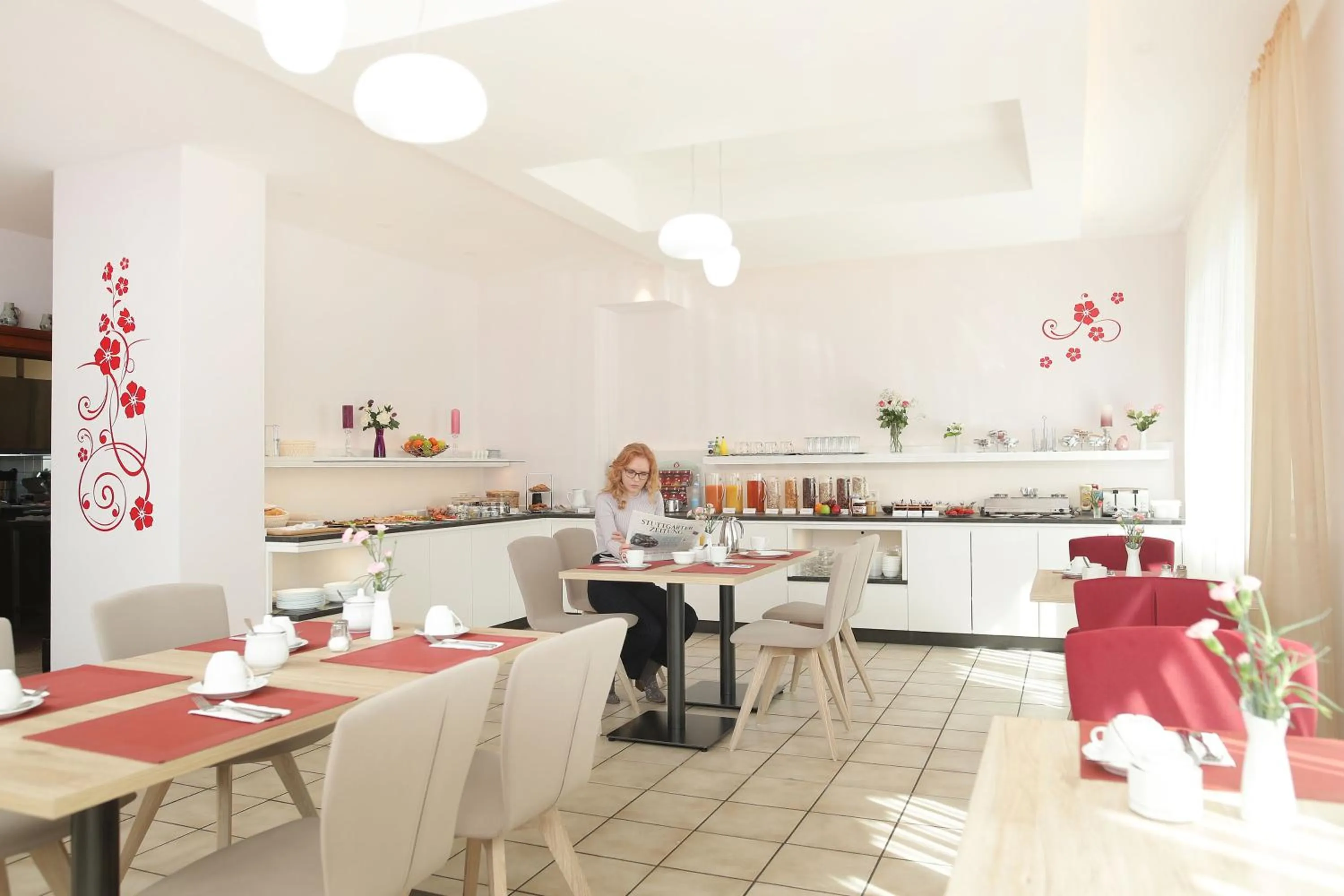 Dining area in Hotel am Buchwald