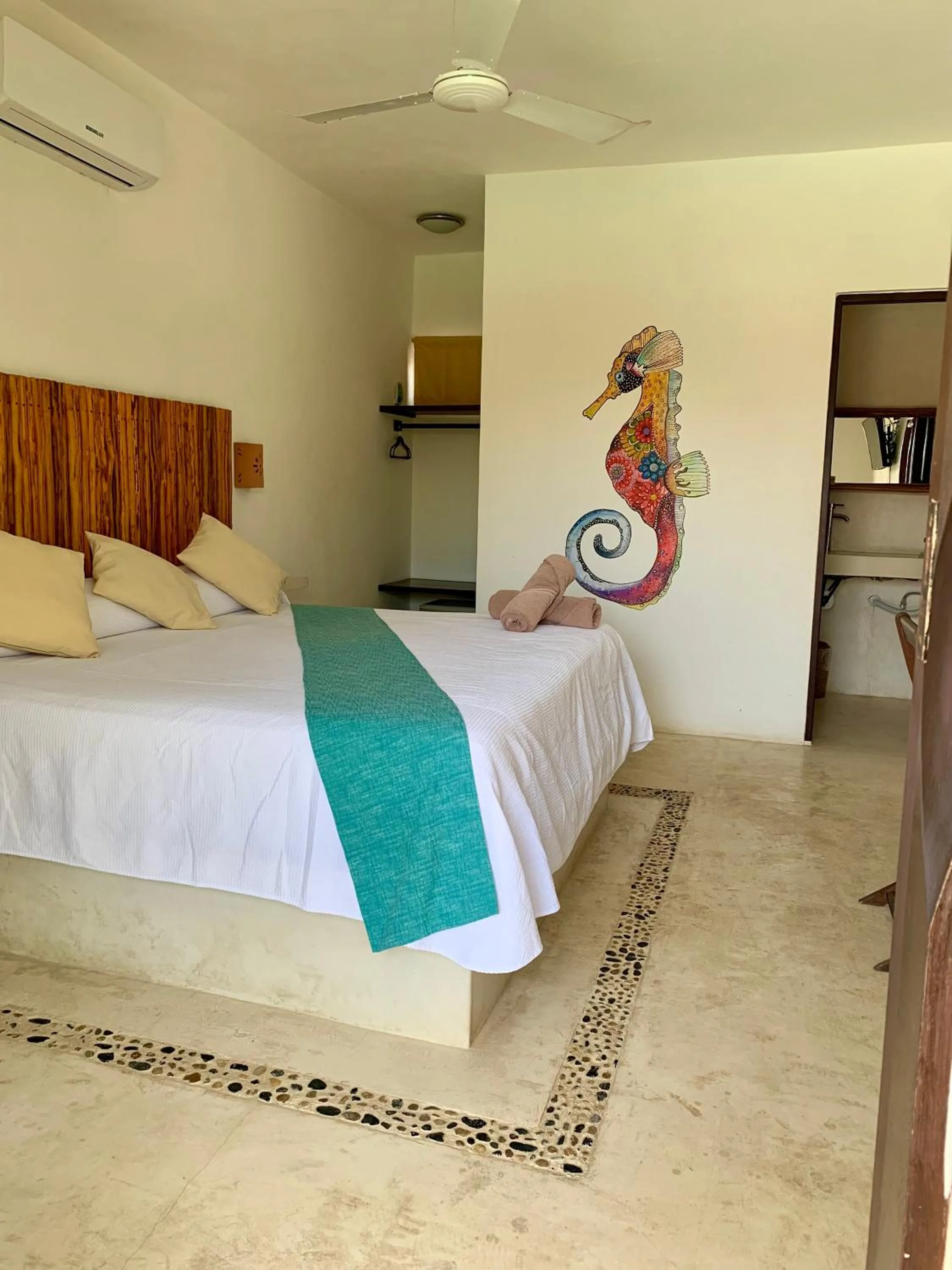 Bed in Mis Sueños Holbox