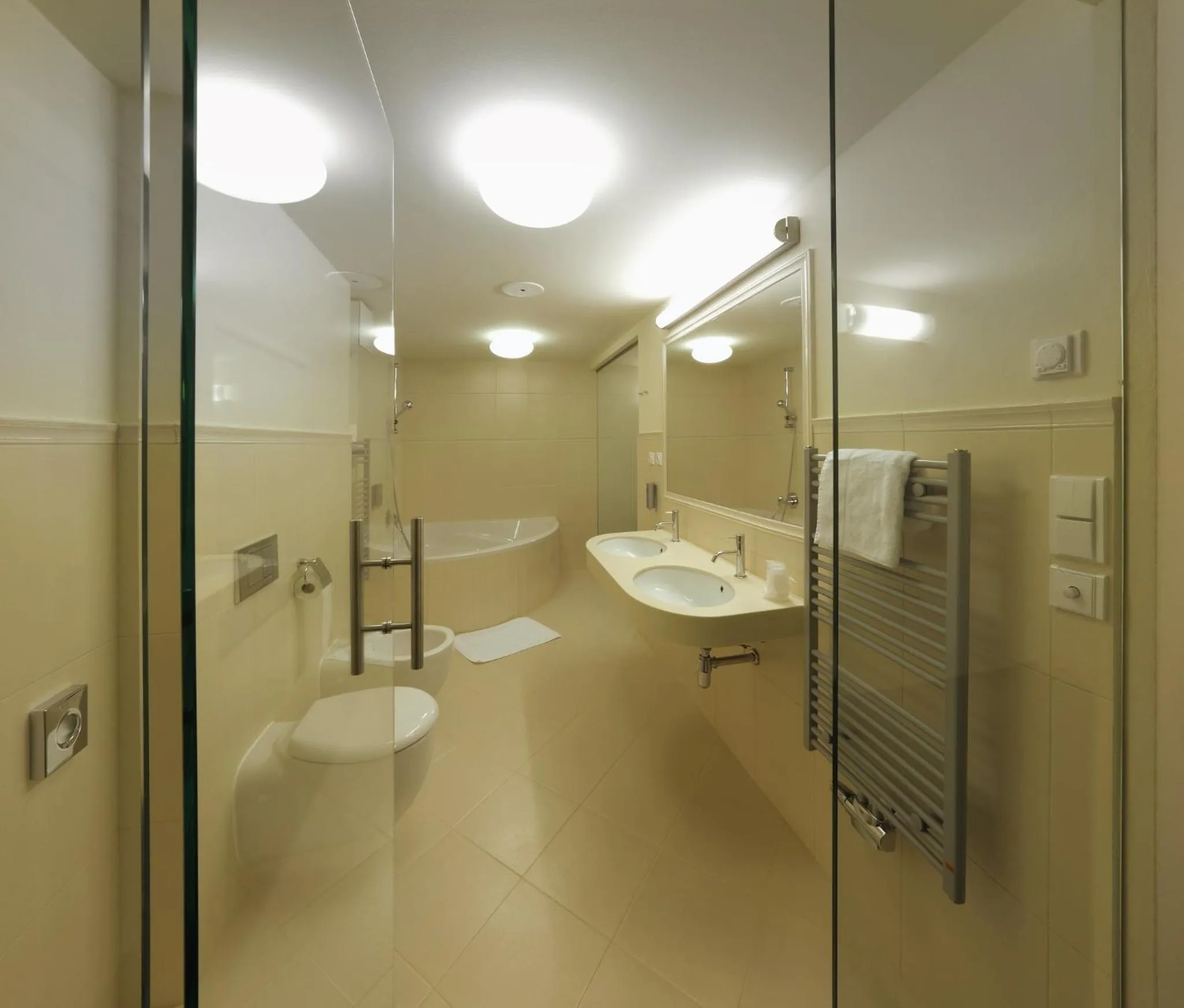 Bathroom in Esmarin wellness hotel