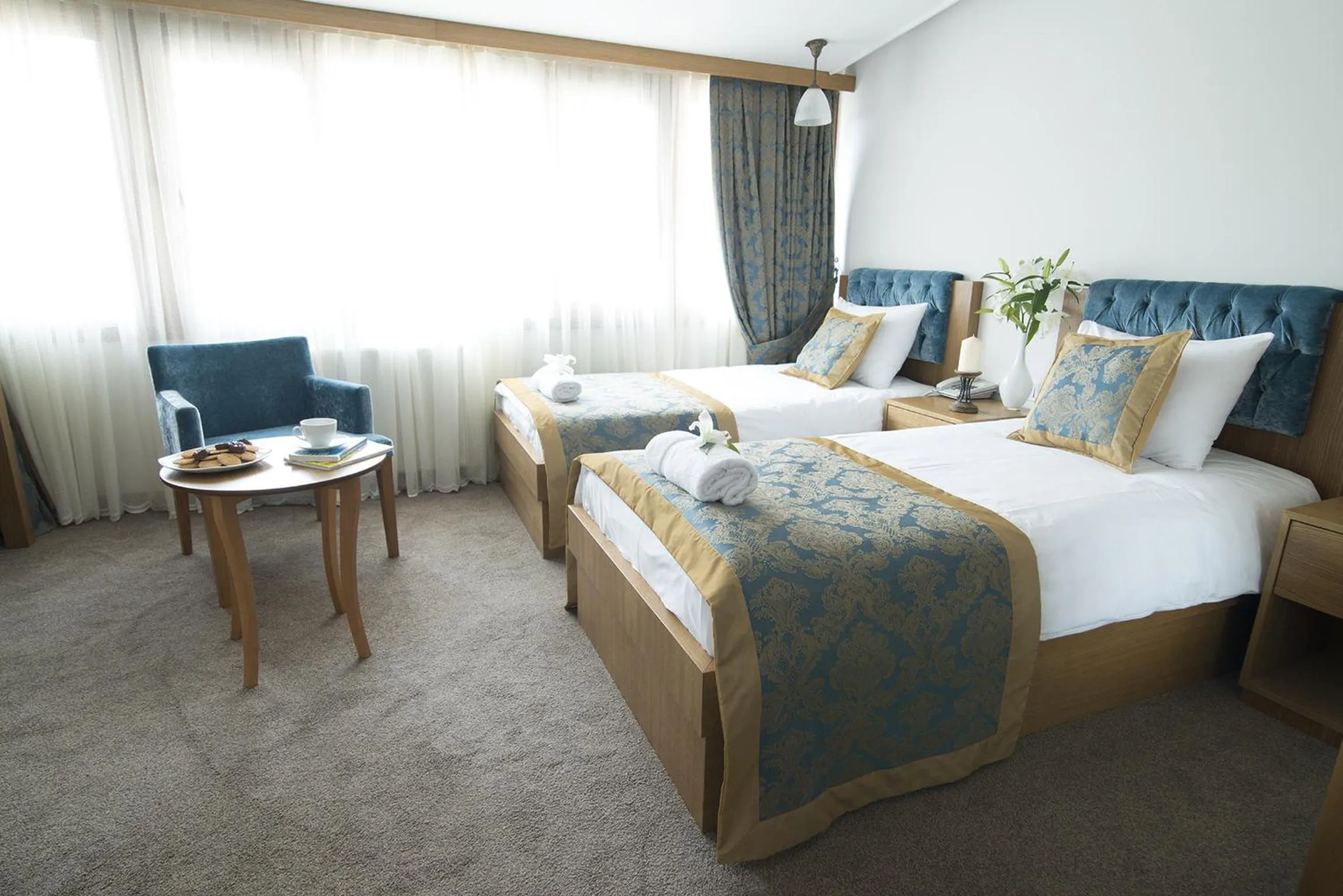 Bed in Cumbali Suite Hotel