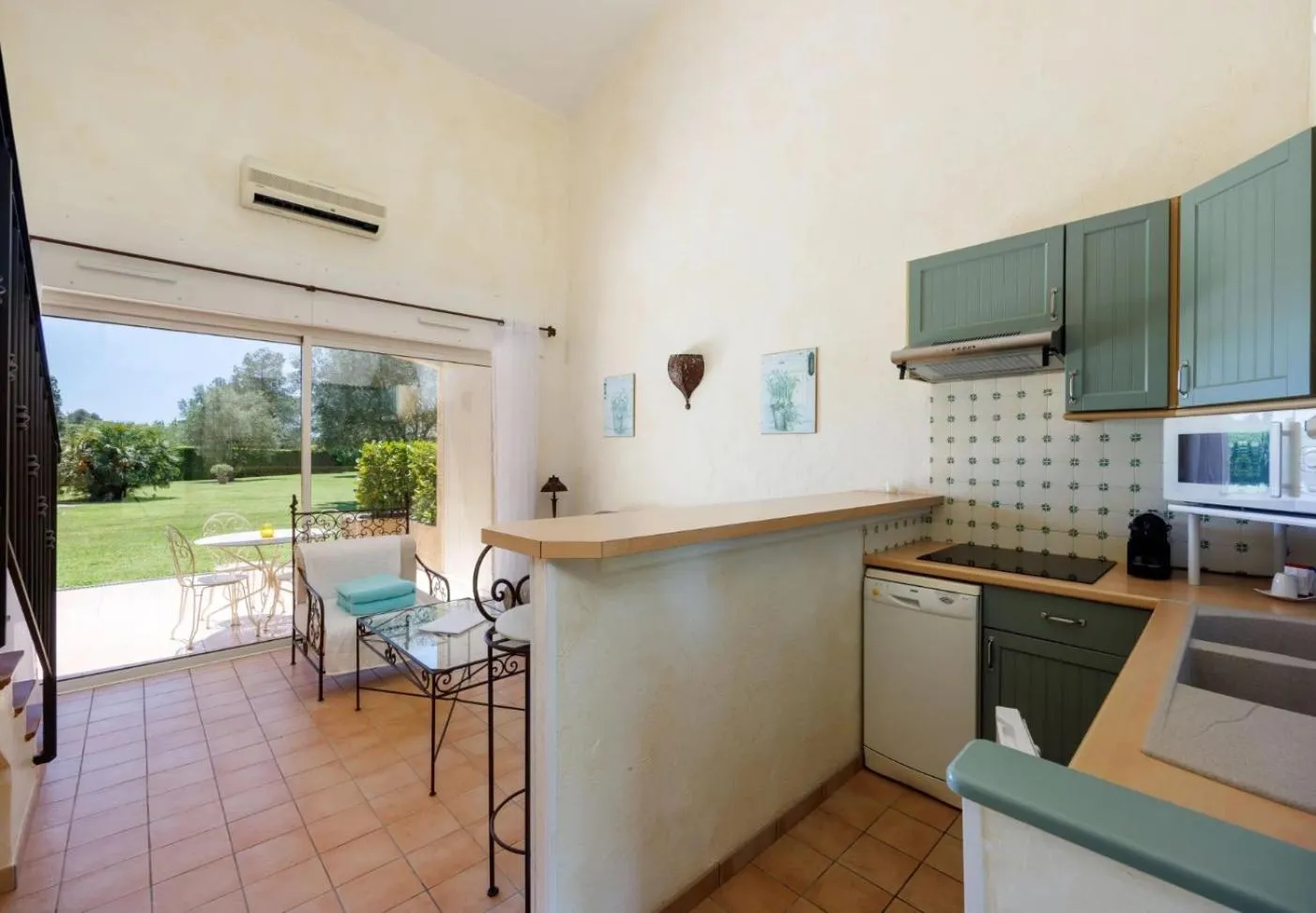 Kitchen or kitchenette in La Résidence du Moulin