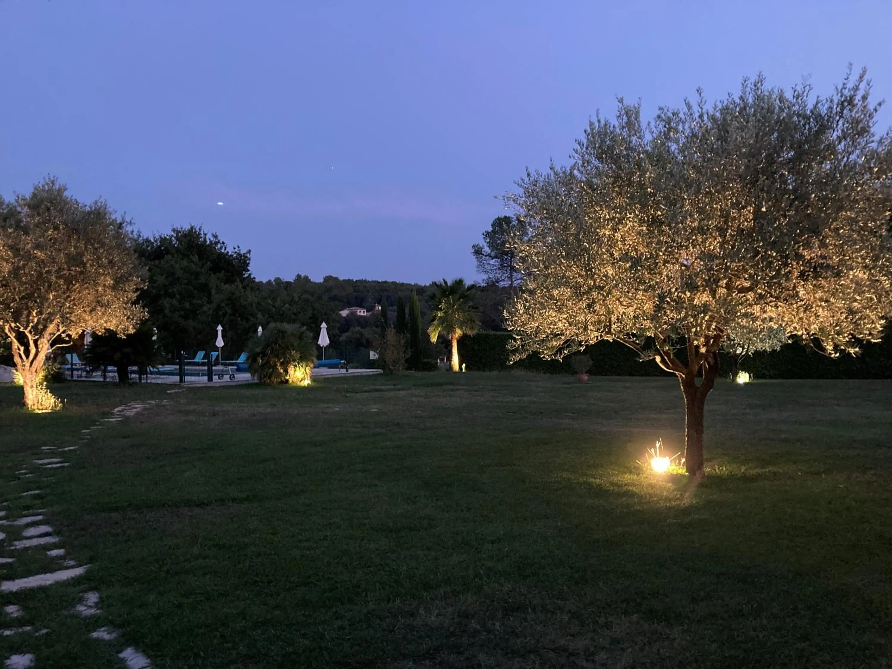 Garden in La Résidence du Moulin