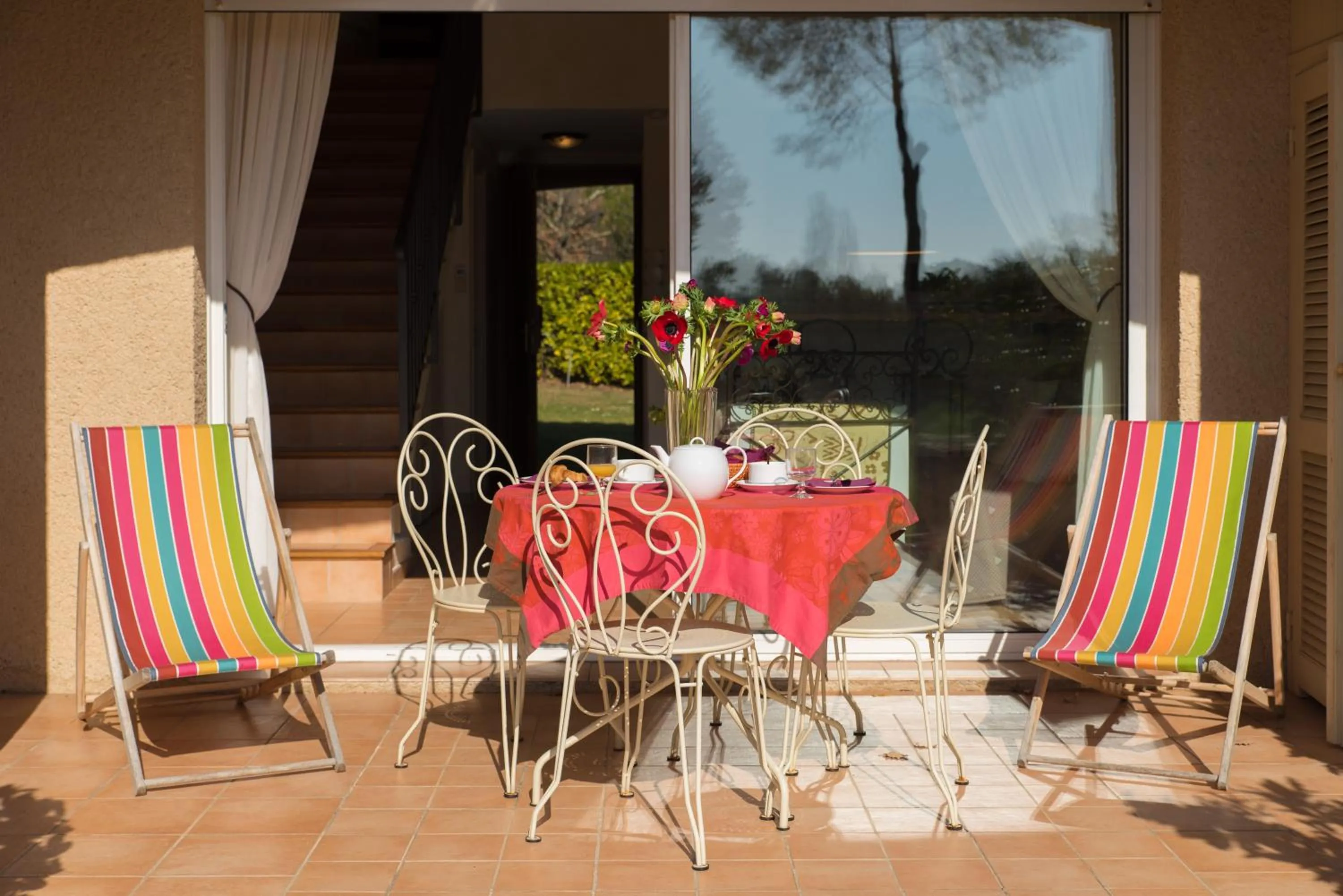 Patio in La Résidence du Moulin