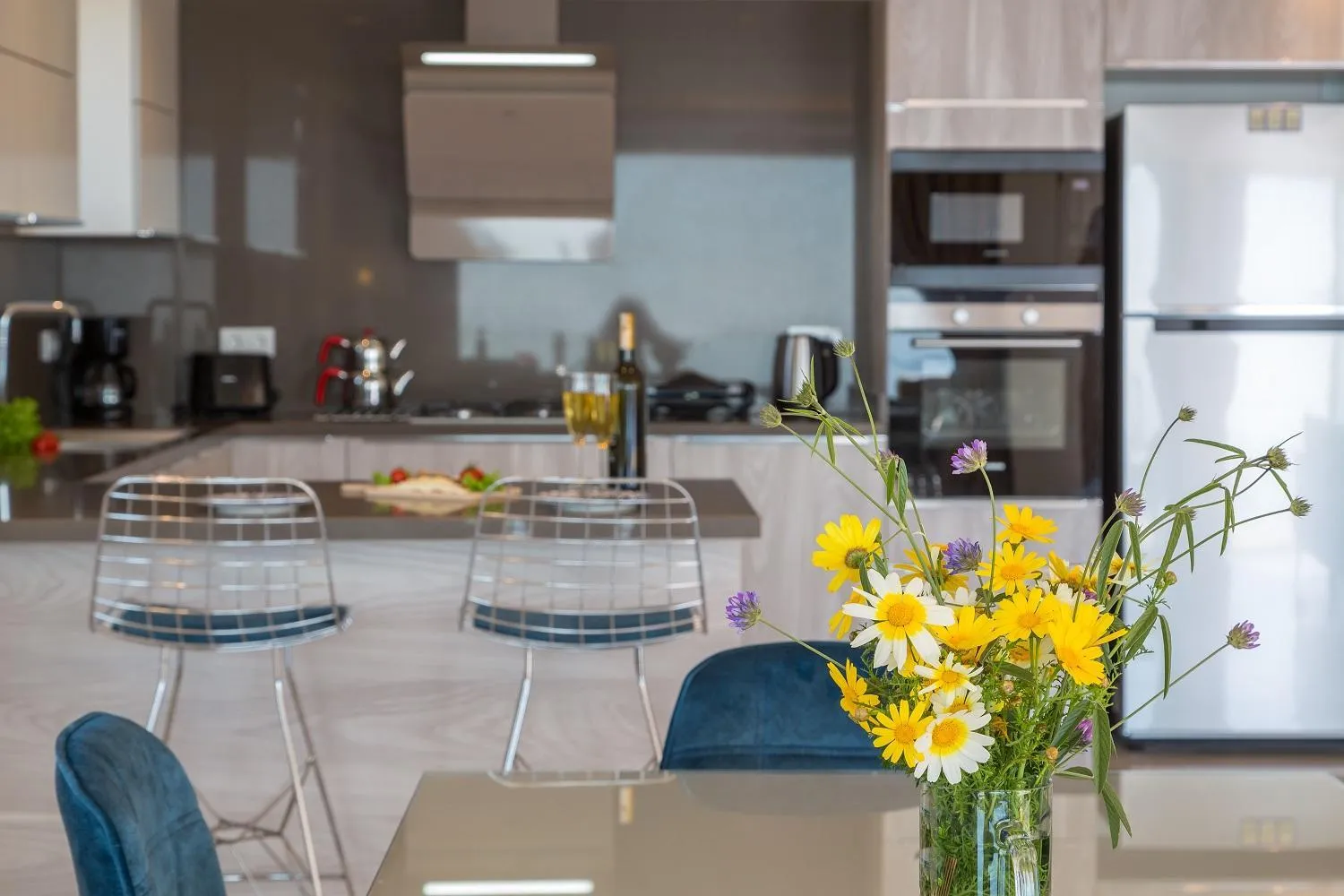 Kitchen or kitchenette in Villa La Mer Azur