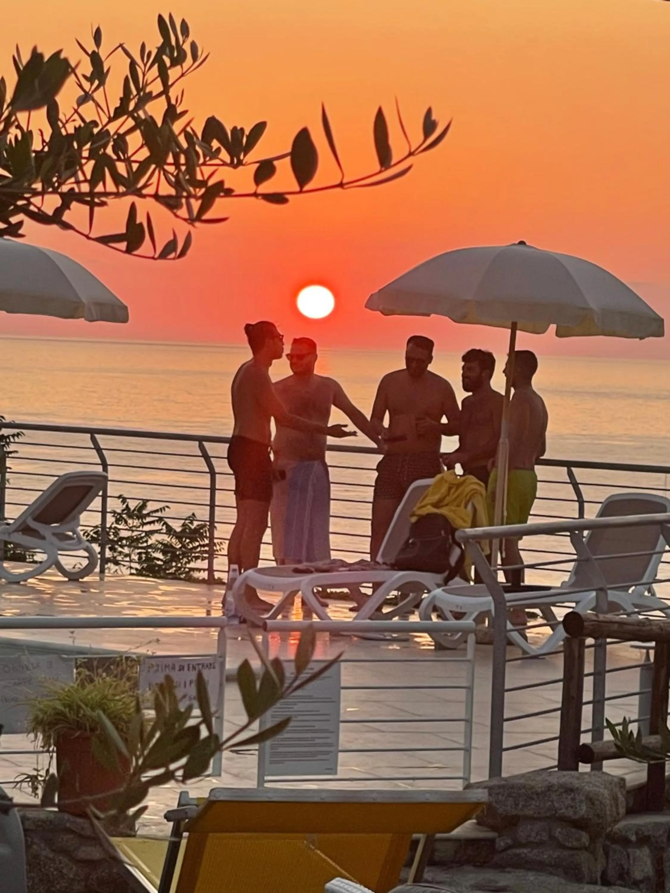 Sunset in Appartamenti Pousada Michelino