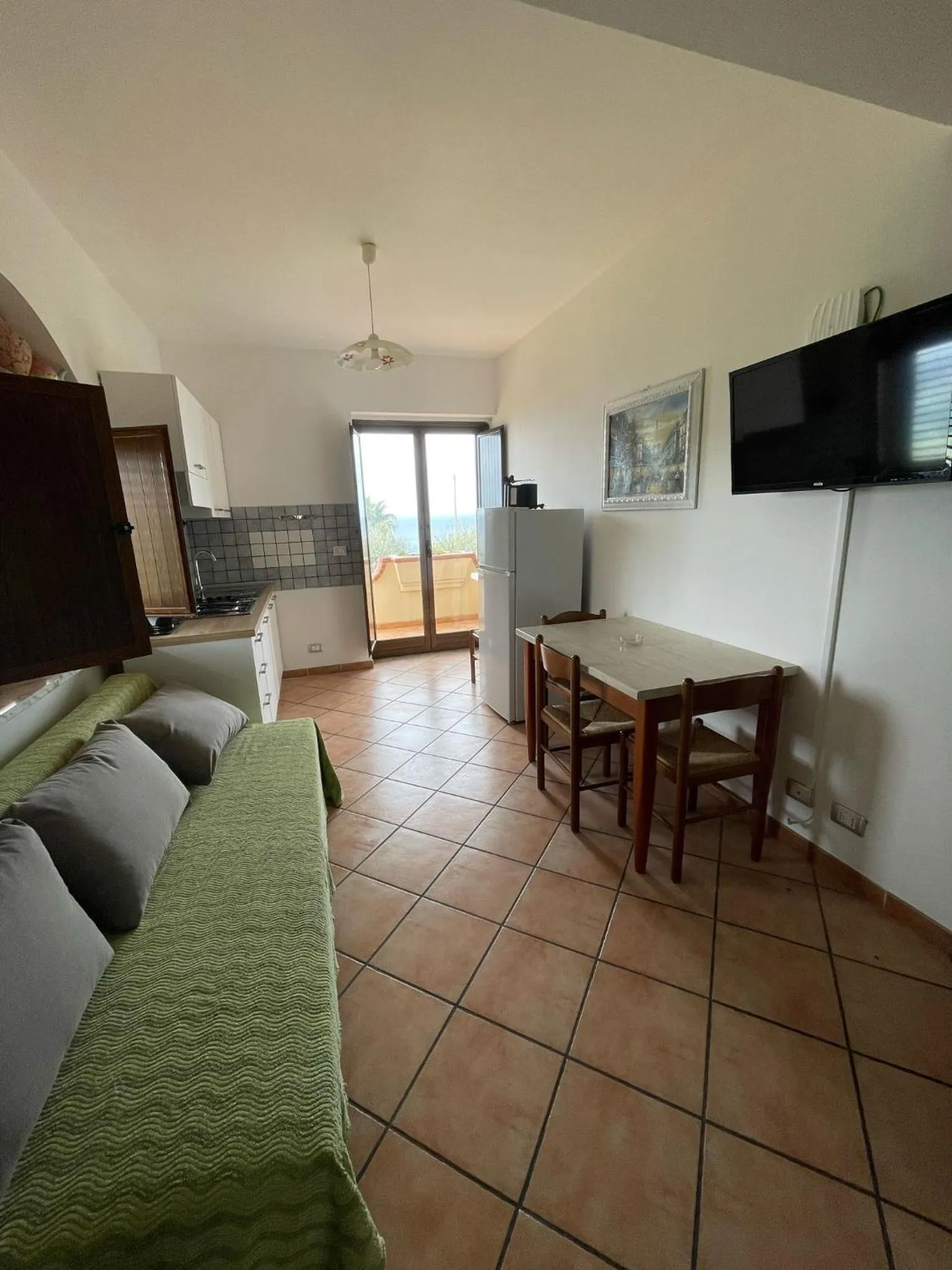 Kitchen or kitchenette in Appartamenti Pousada Michelino