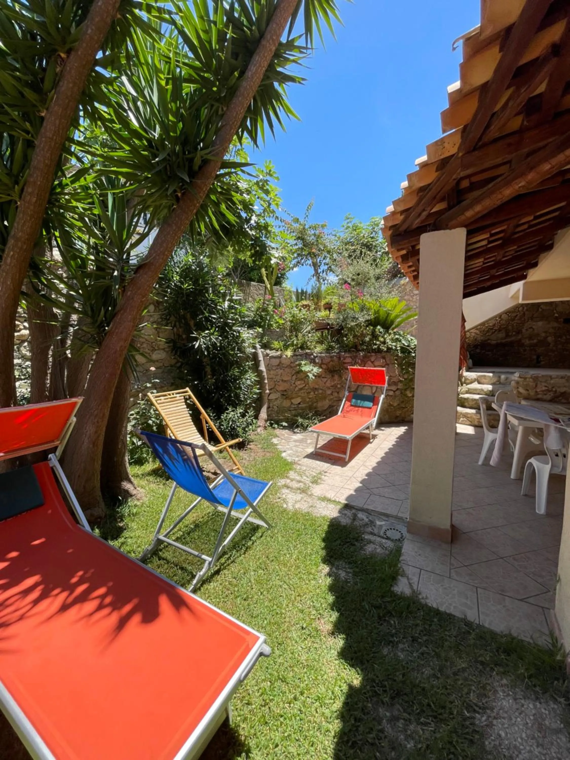 Garden in Appartamenti Pousada Michelino