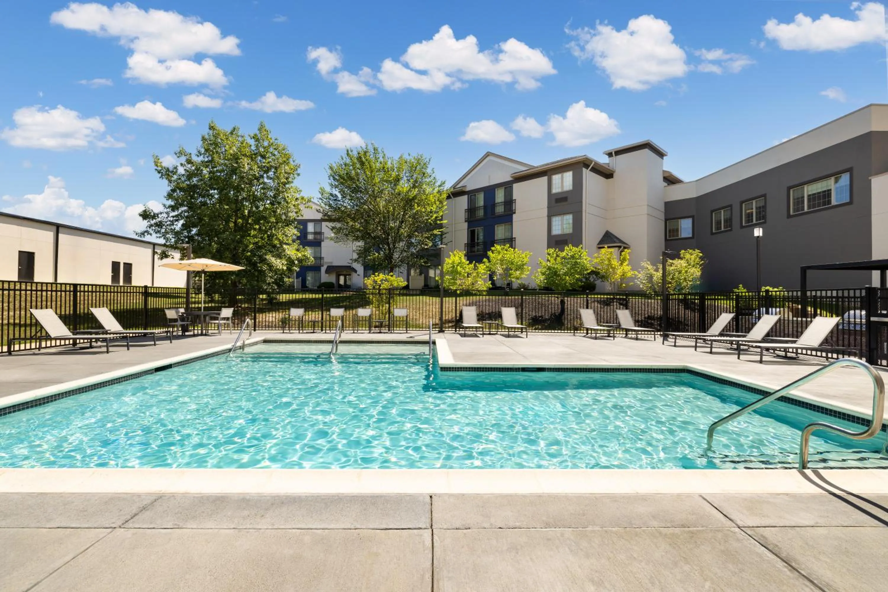 Swimming pool in The Prussia Hotel