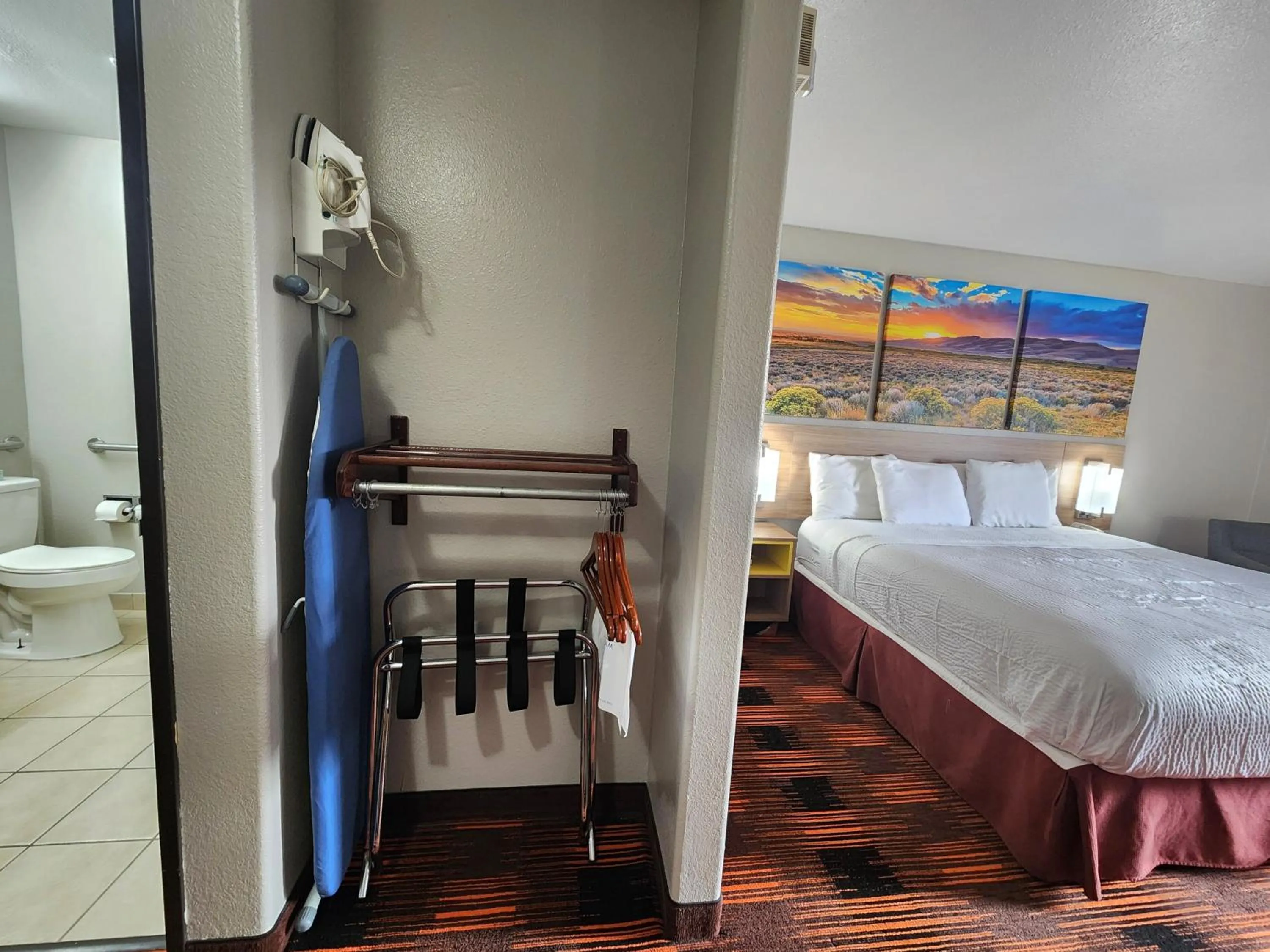 Bedroom, Bed in Days Inn by Wyndham Lumberton