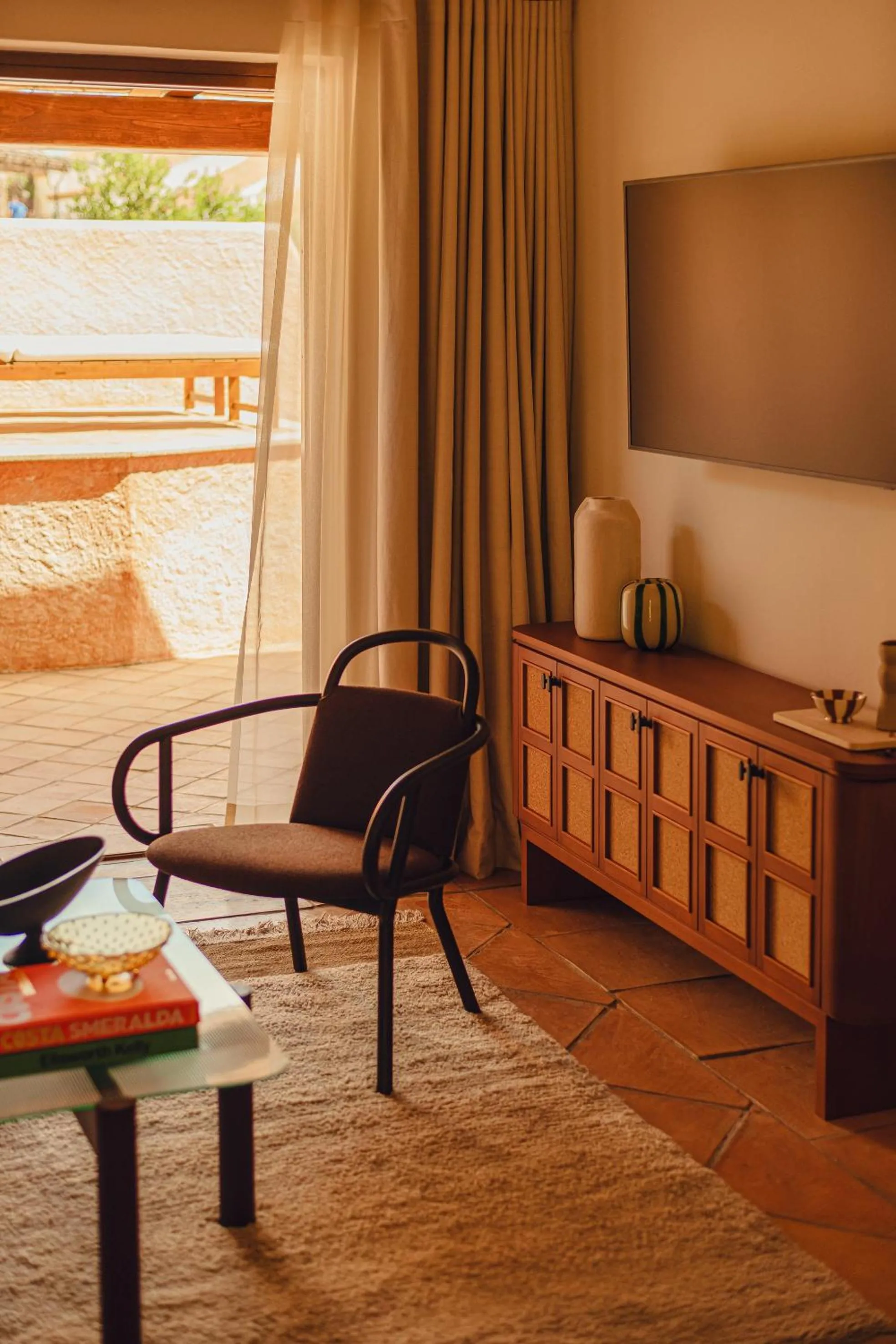 Living room in Aethos Sardinia