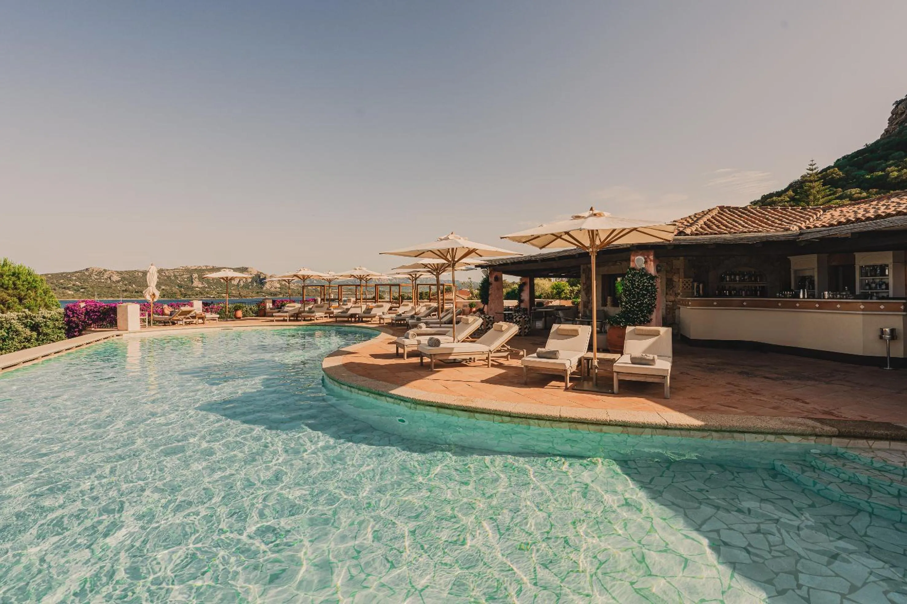 Swimming pool in Aethos Sardinia