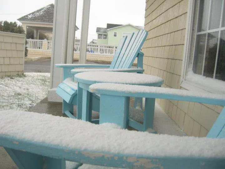 Patio in Hatteras Island Inn