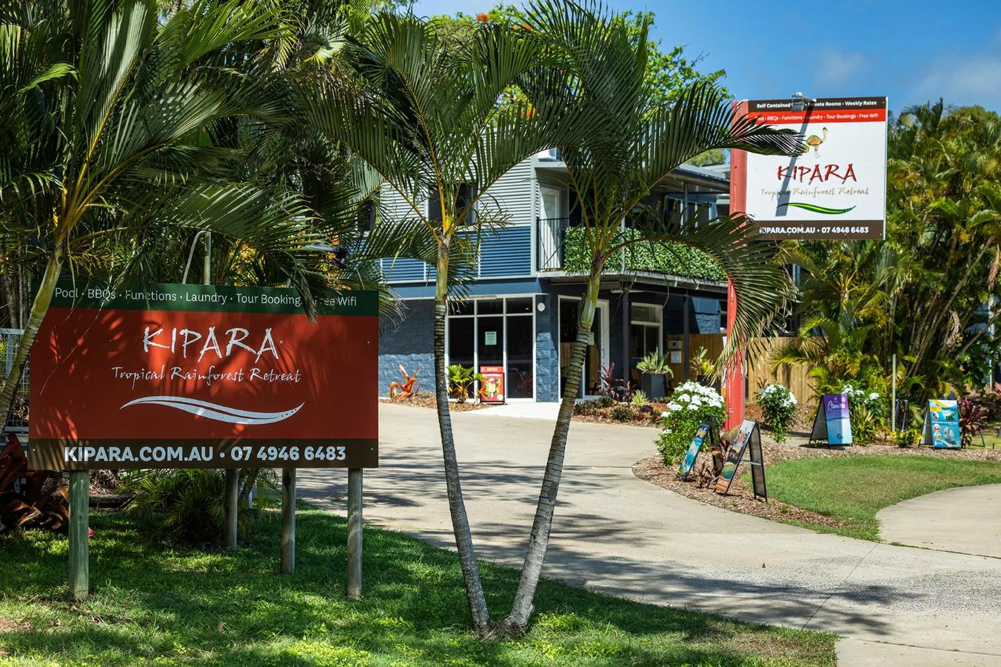 Facade/entrance in Kipara Tropical Rainforest Retreat
