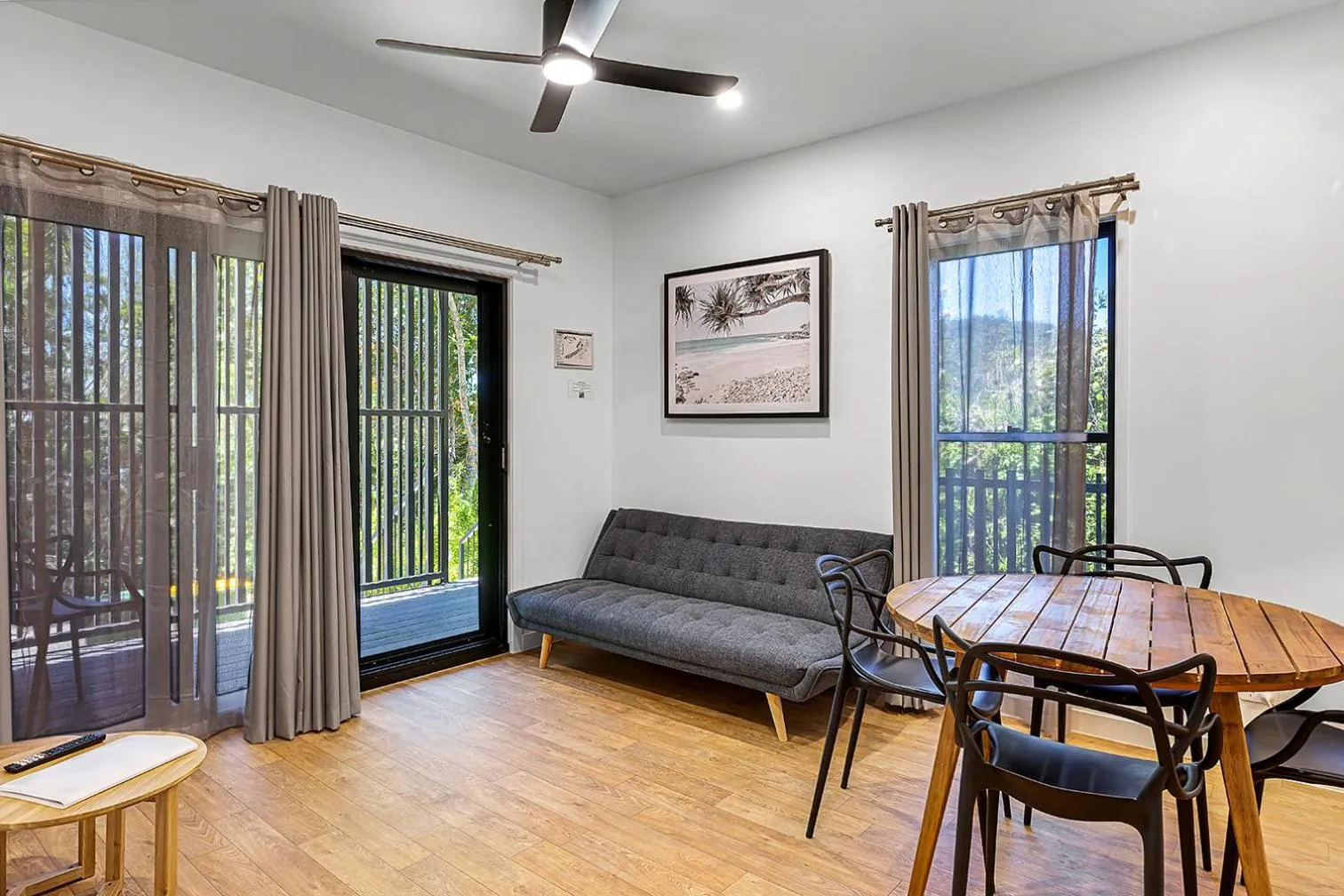 Living room in Kipara Tropical Rainforest Retreat