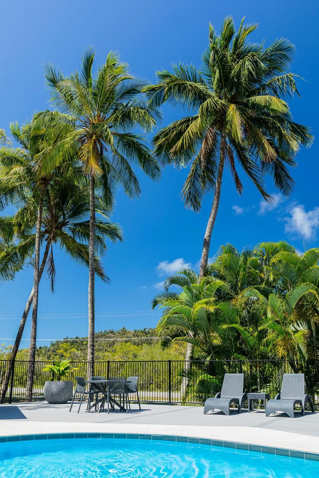 Pool view in Kipara Tropical Rainforest Retreat