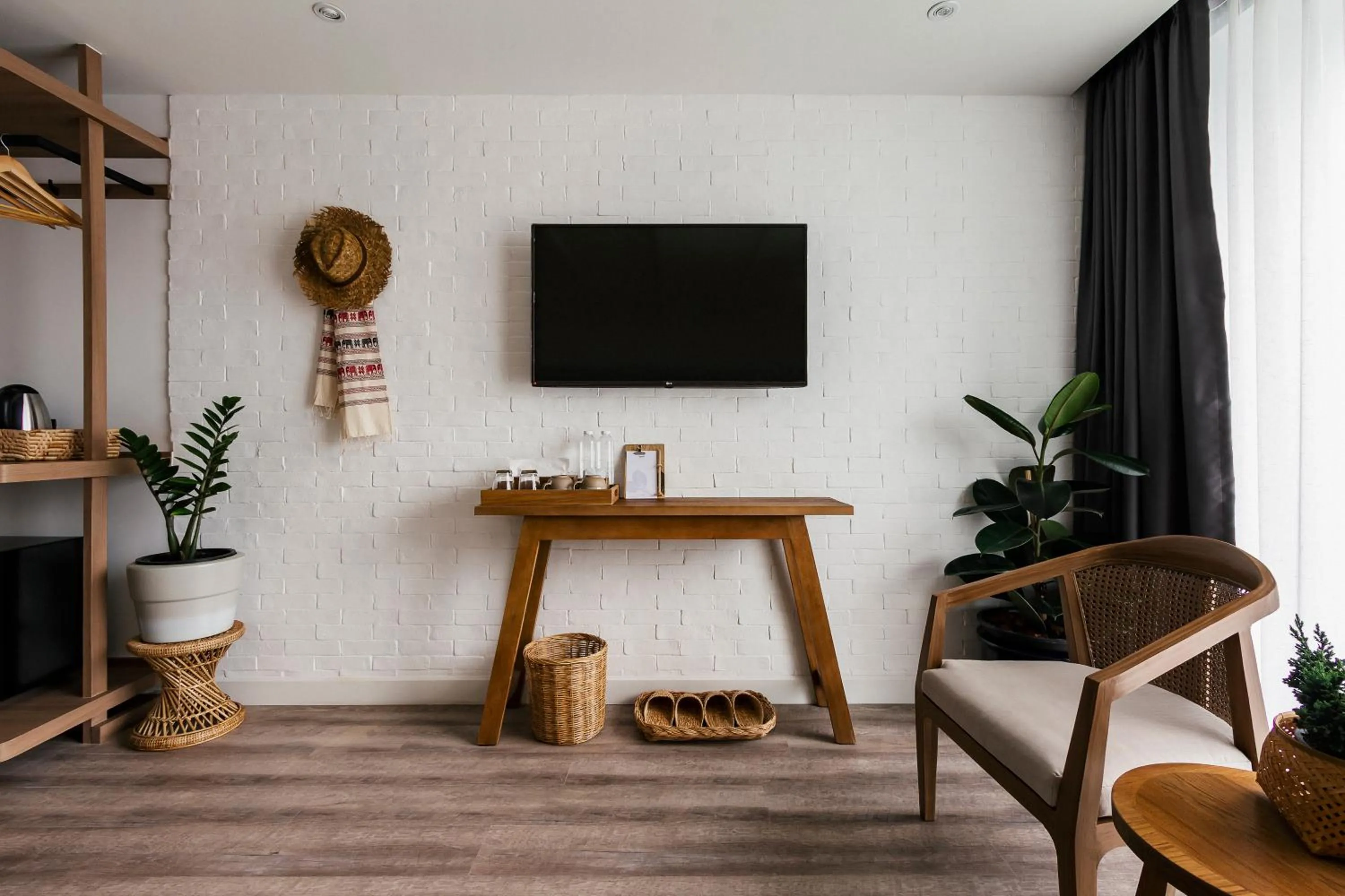 Seating area in HOMM Boutique Hotel