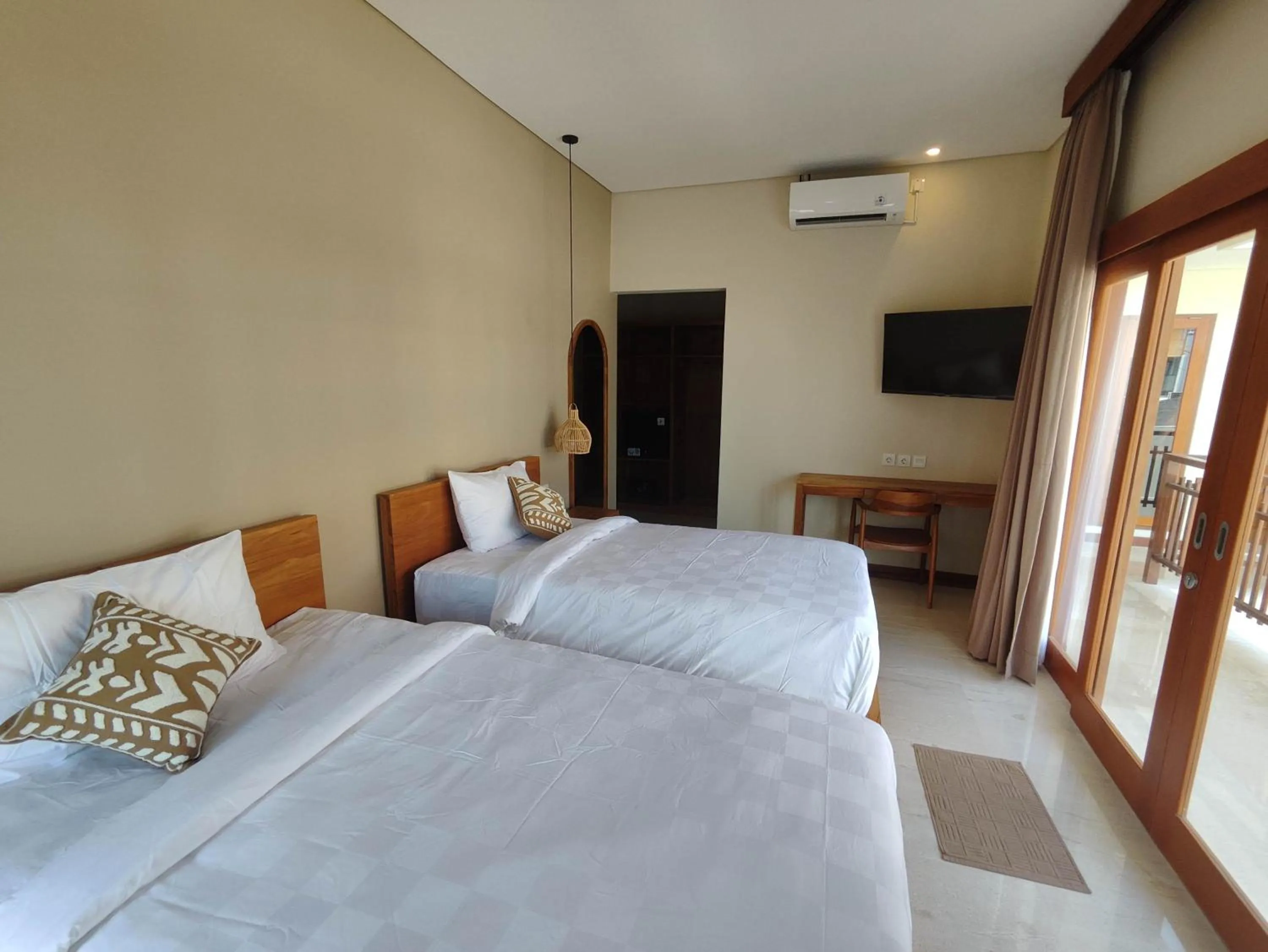 Bed in Villa Lovecho