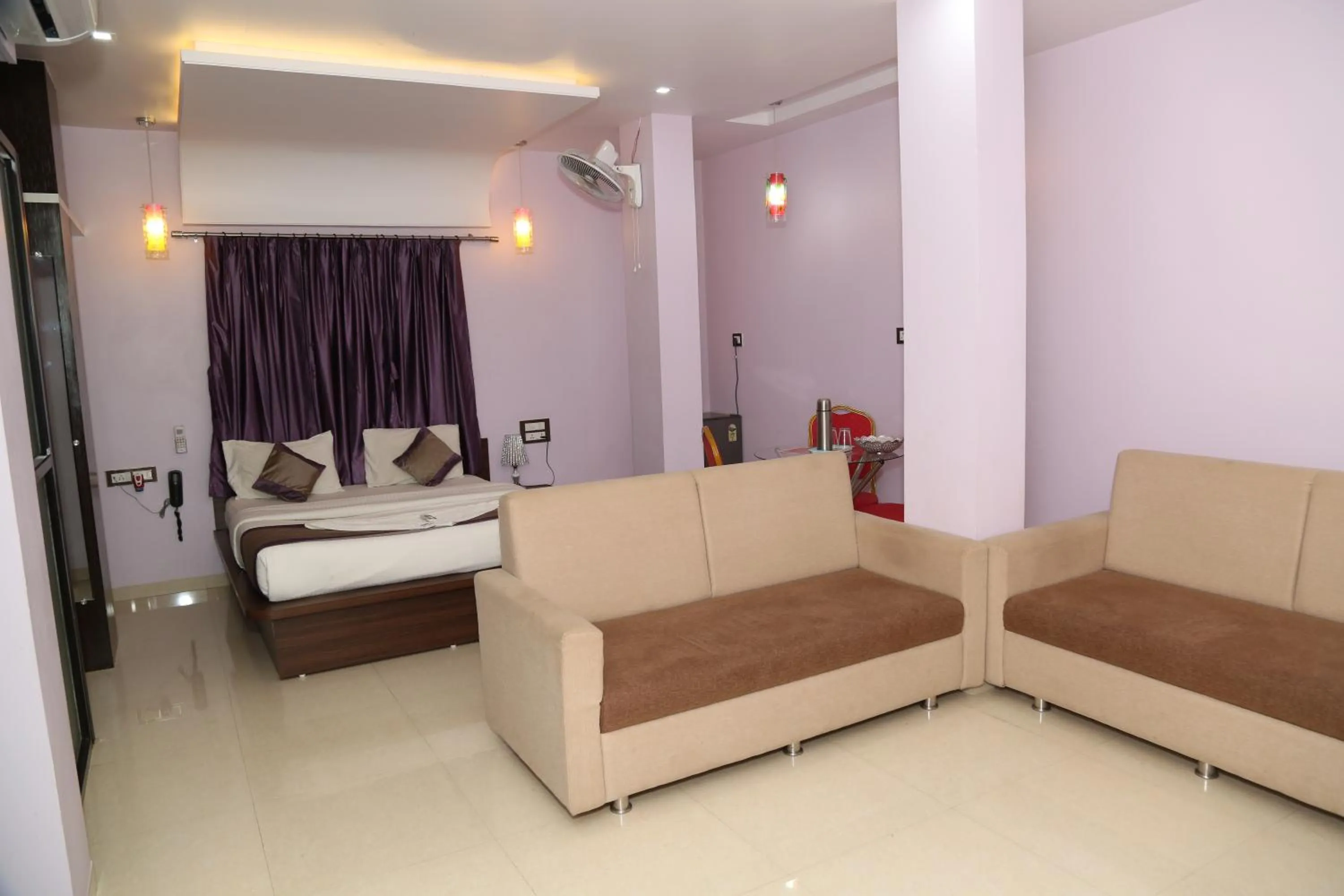 Living room in Hotel Sai Guest House