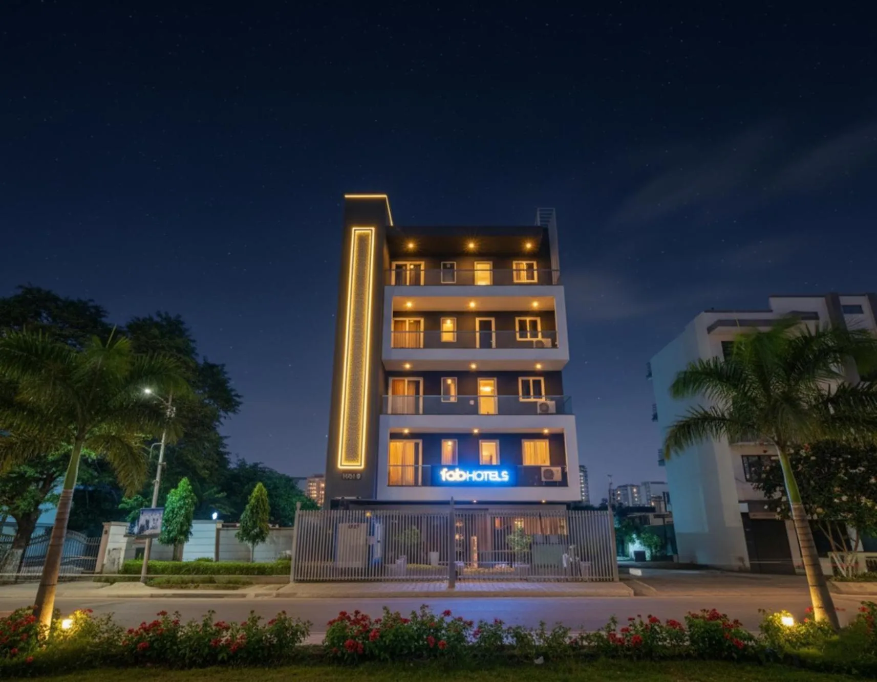 Property building in FabHotel Kiara- 400 meters from Medanta hospital