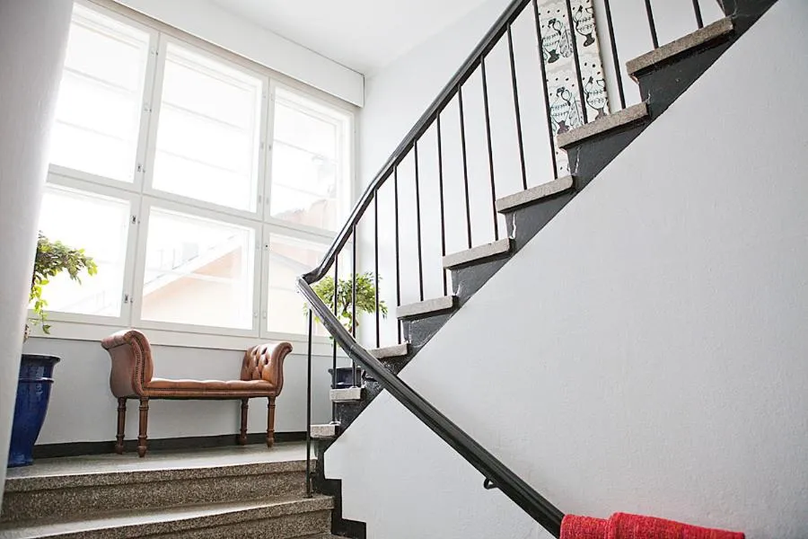 Lobby or reception in Hostel Buisto