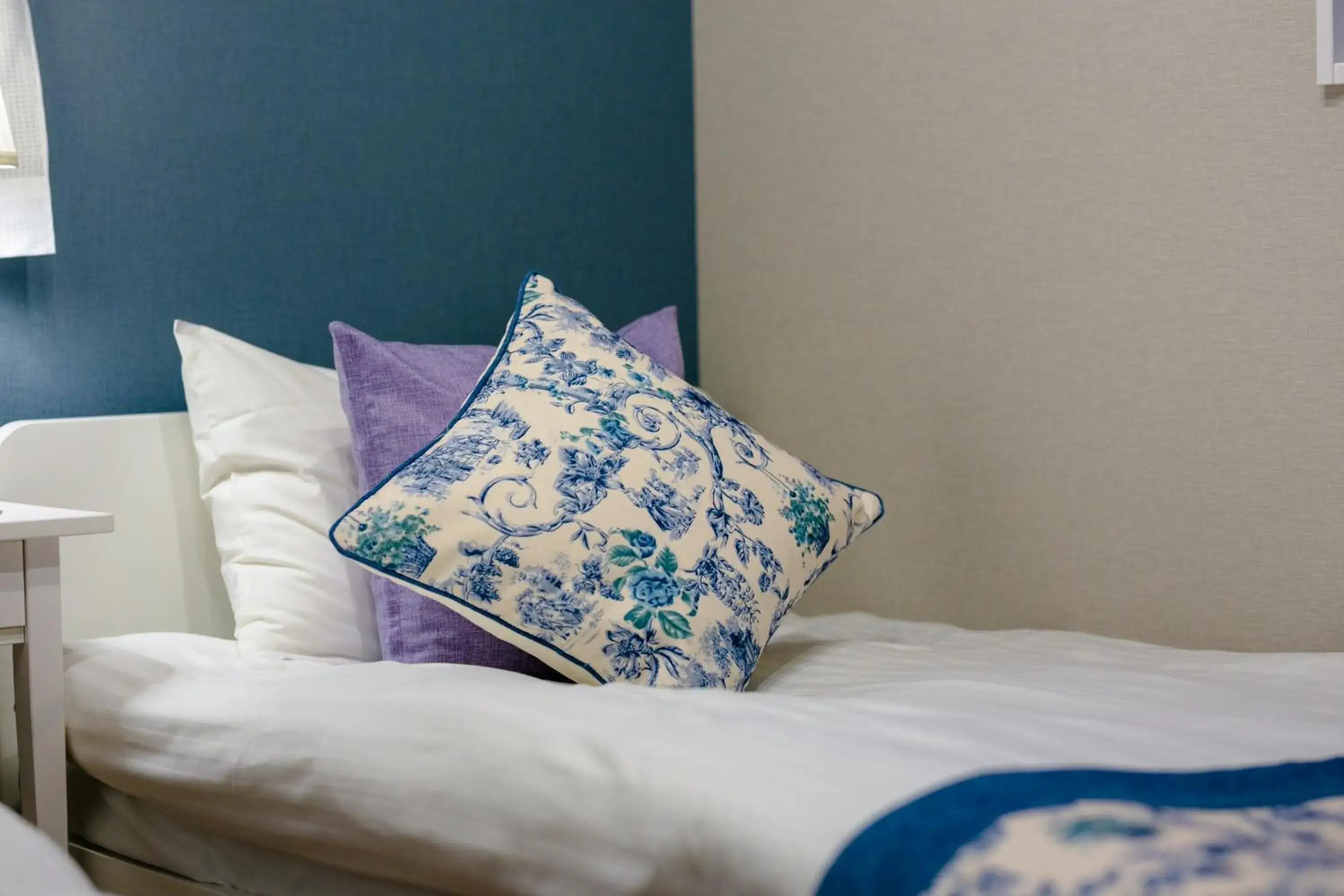 Bed in Villa Hanasaku Fujikawaguchiko B Bed in Villa Hanasaku Fujikawaguchiko B