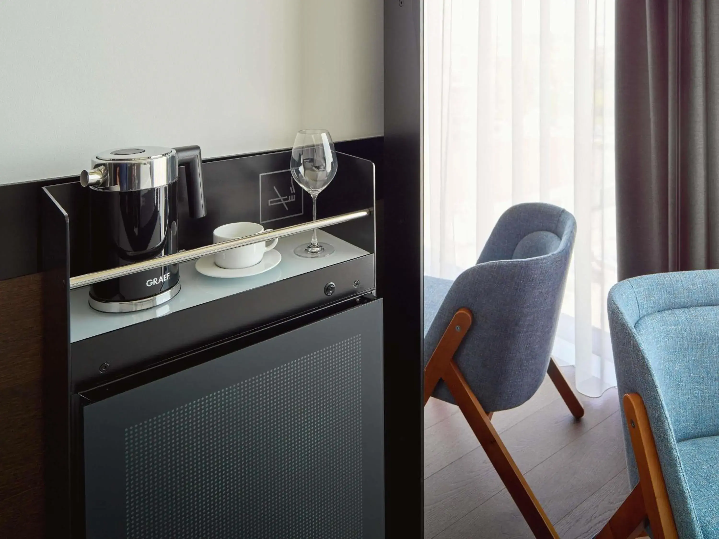 Bedroom in Mövenpick Zagreb Bedroom in Mövenpick Zagreb