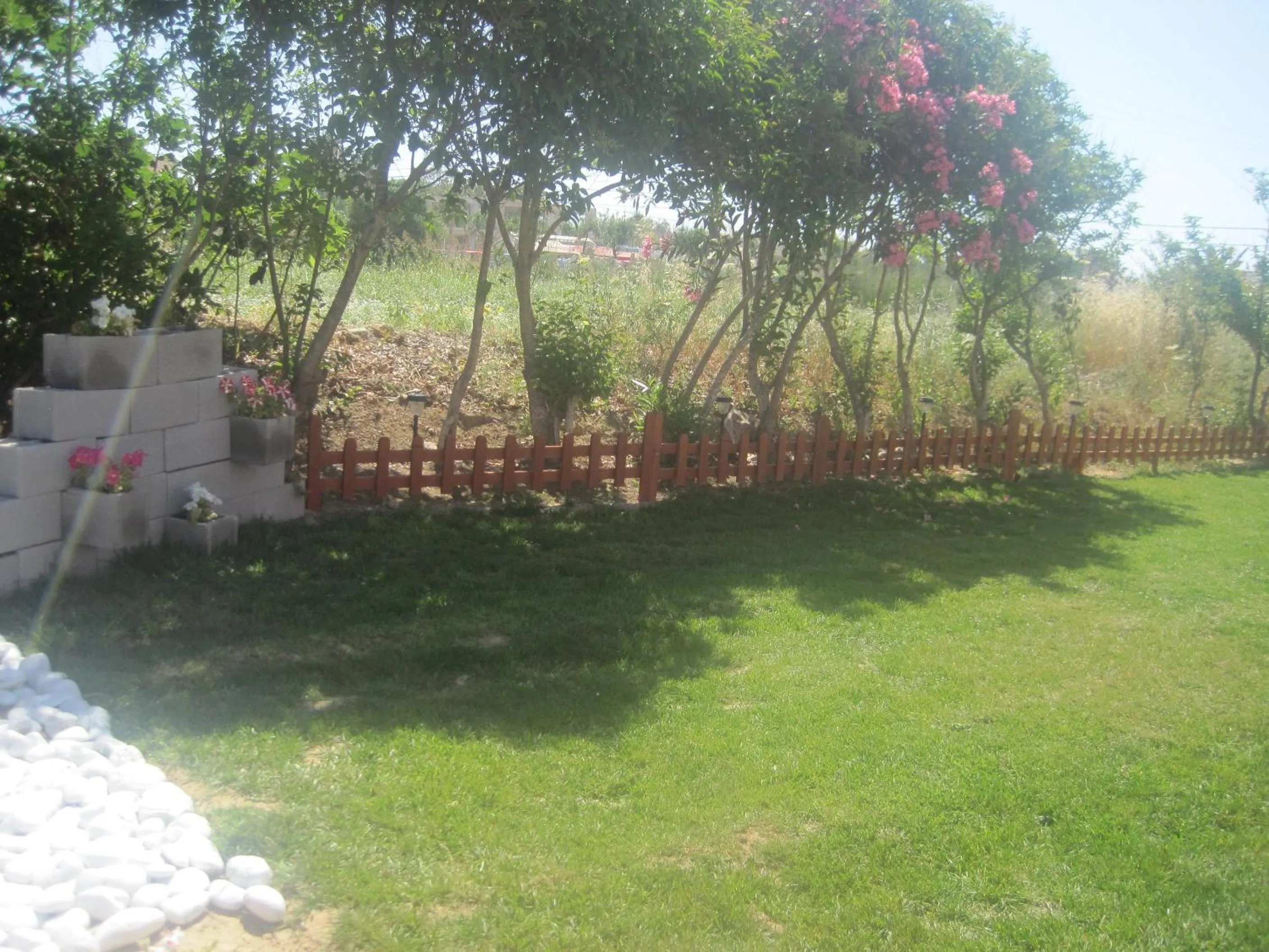 Garden in Sevi Apartments