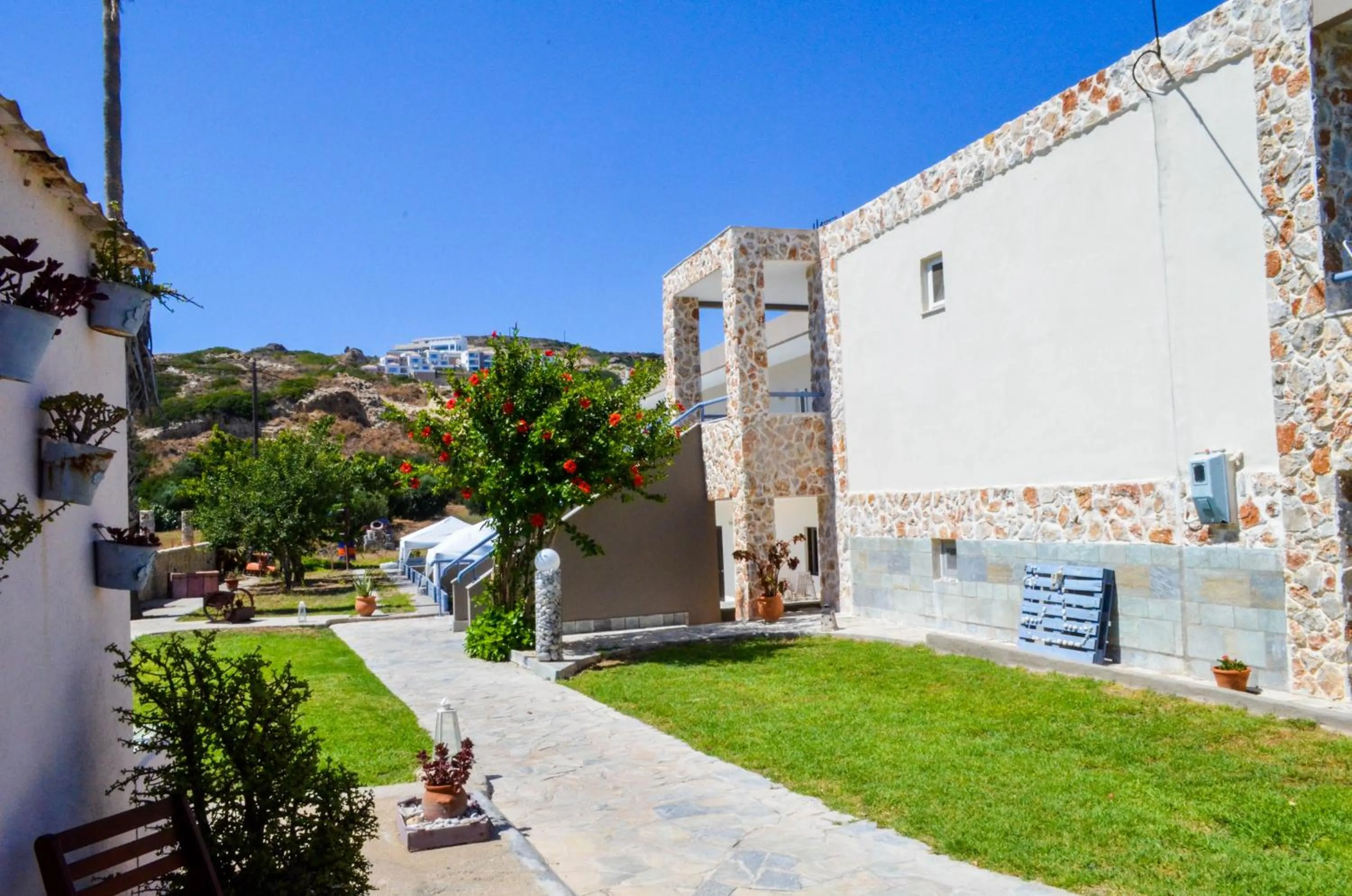 Garden in Sevi Apartments