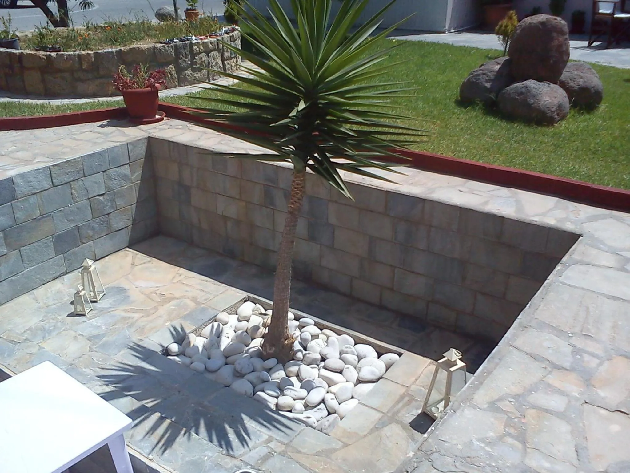 Garden in Sevi Apartments