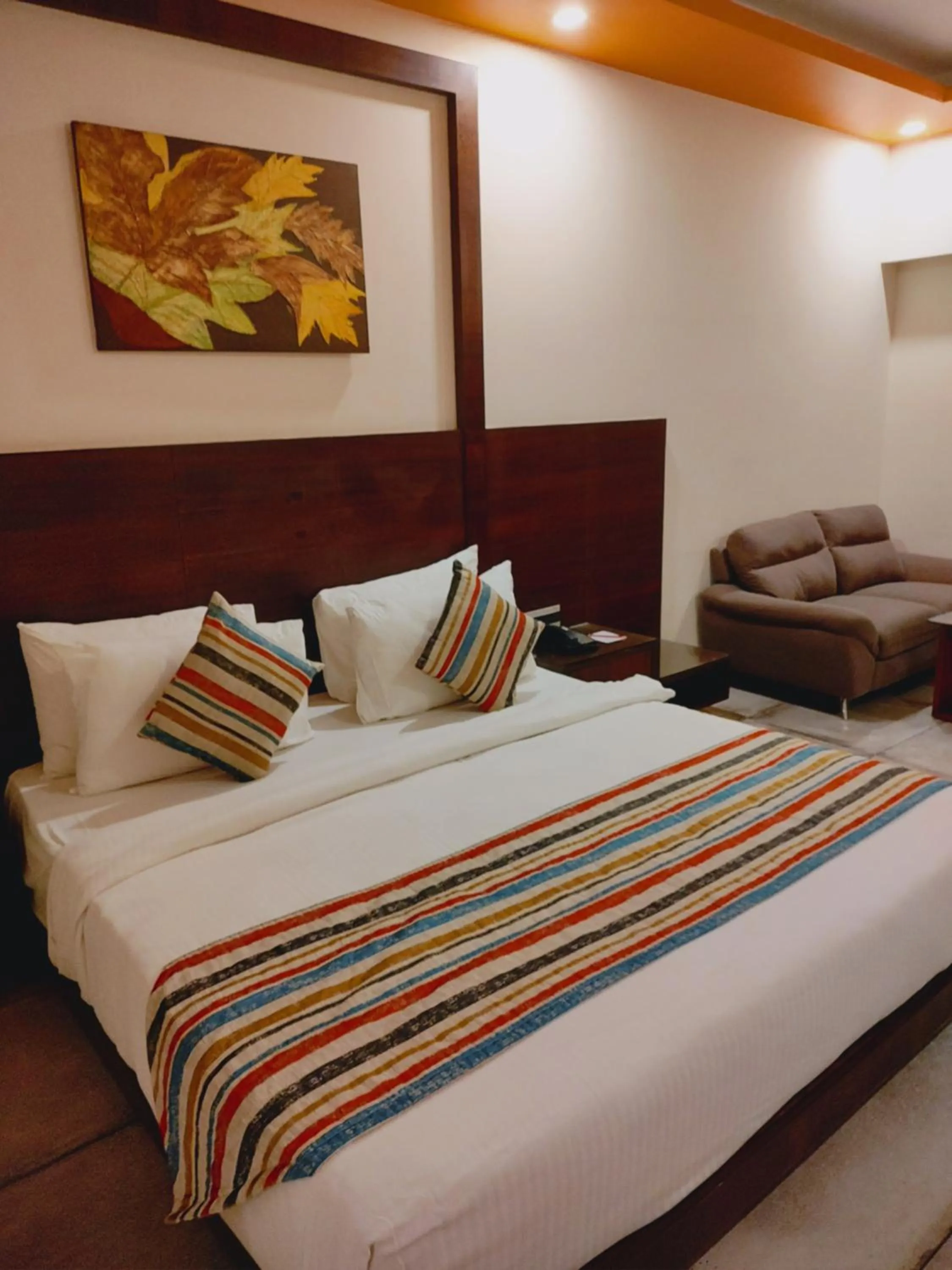 Bed in Regenta Central North Goa, Arpora