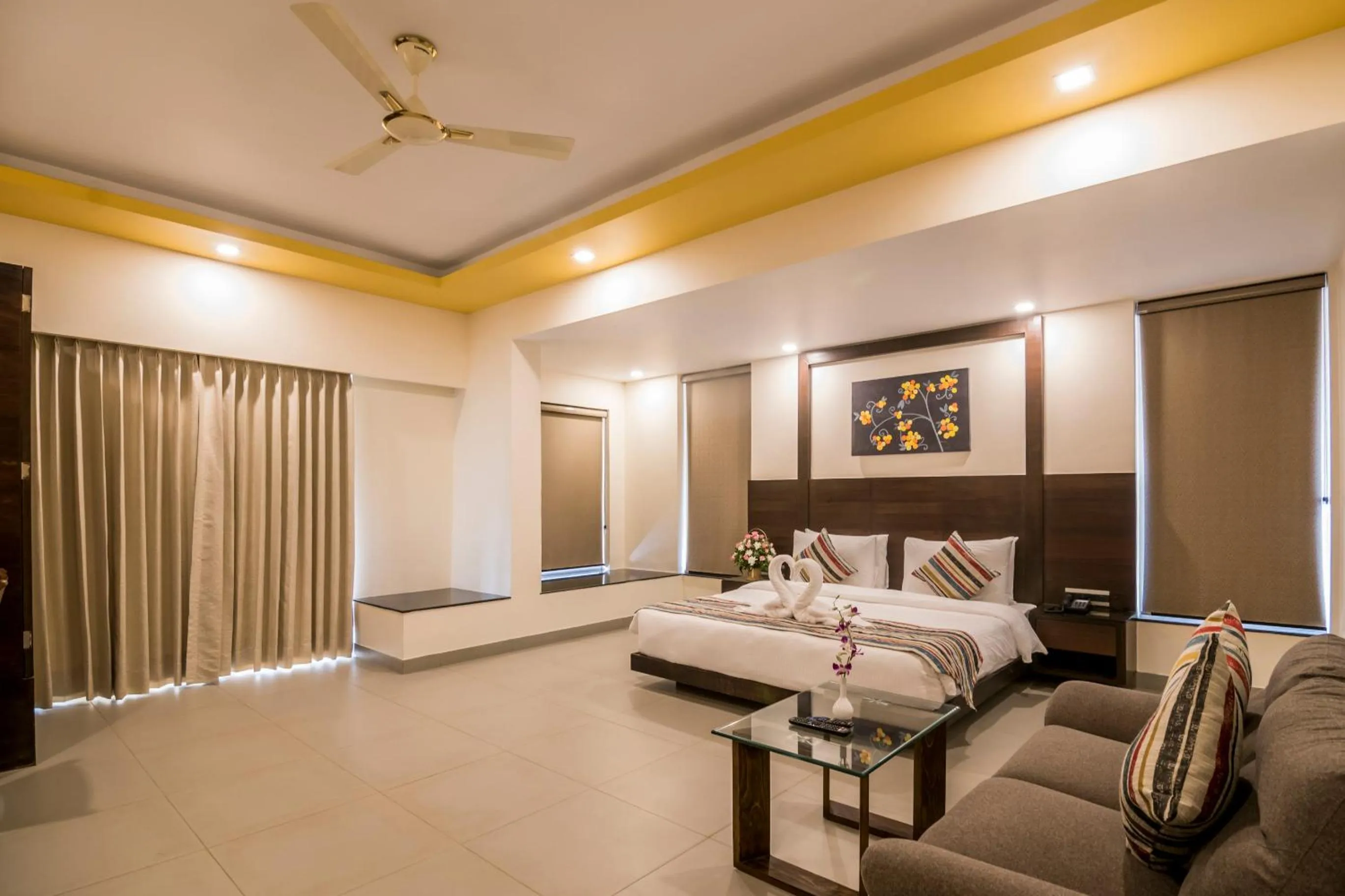 Bathroom, Bed in Regenta Central North Goa, Arpora