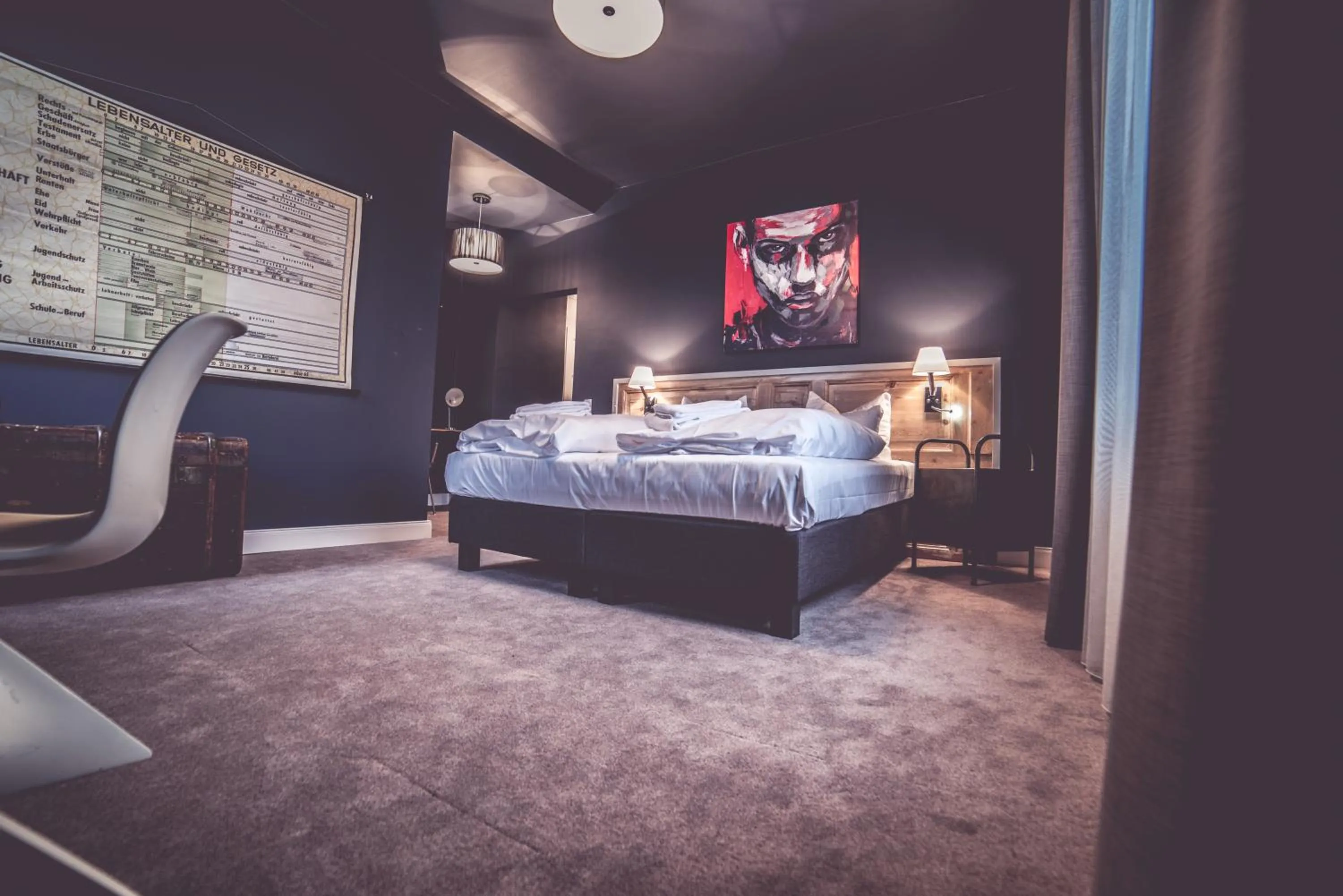 Bedroom, Bed in Hotel Luis