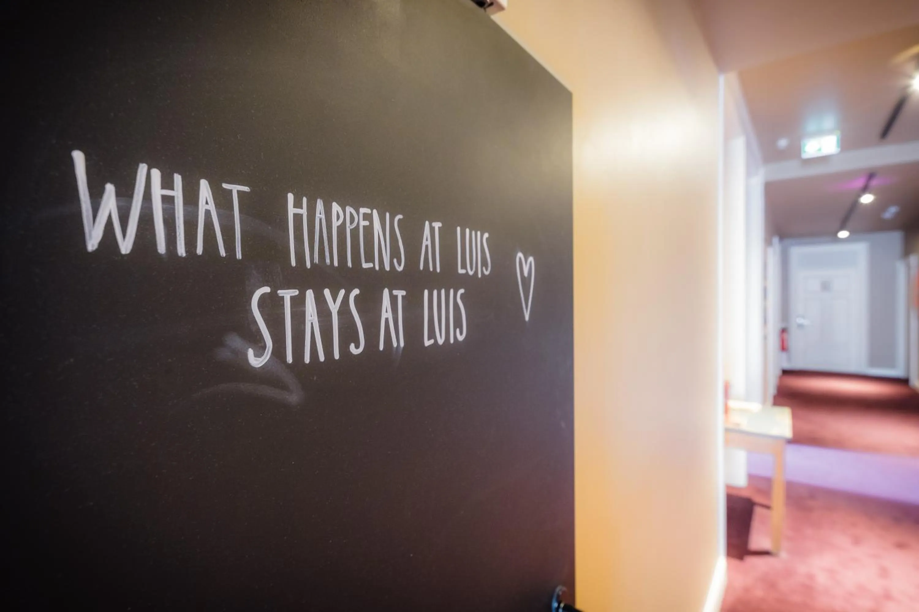 Area and facilities in Hotel Luis