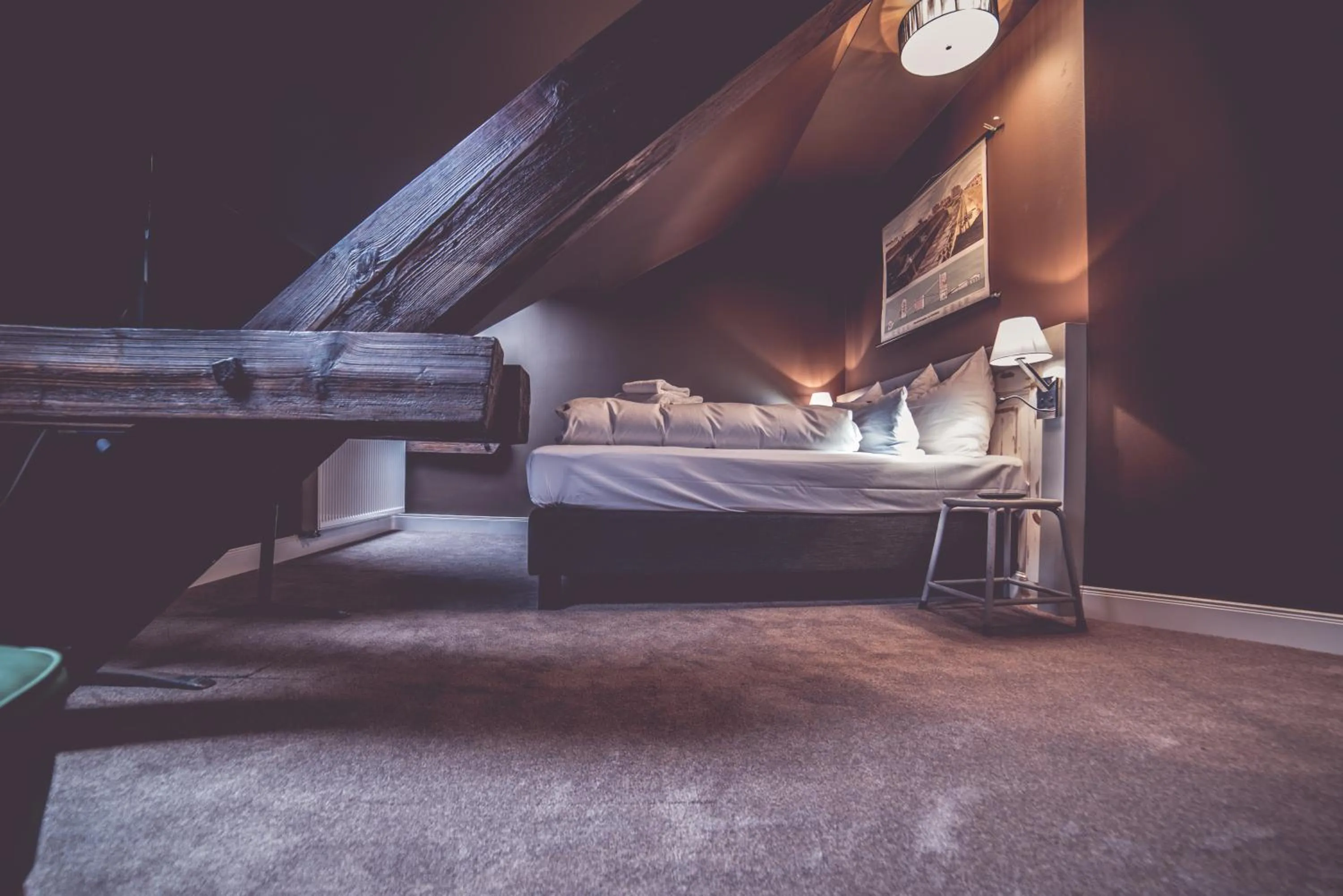 Bedroom, Bed in Hotel Luis