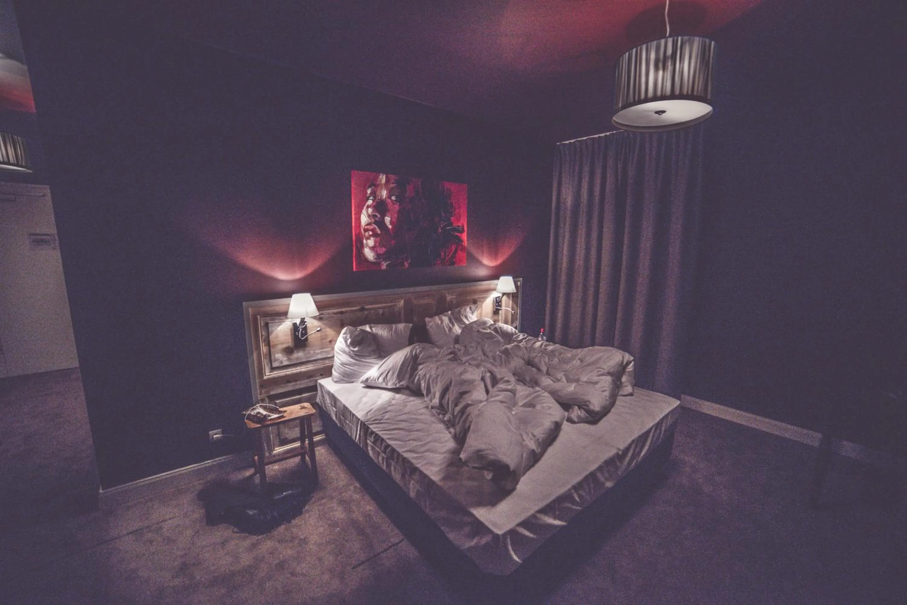 Bedroom, Bed in Hotel Luis